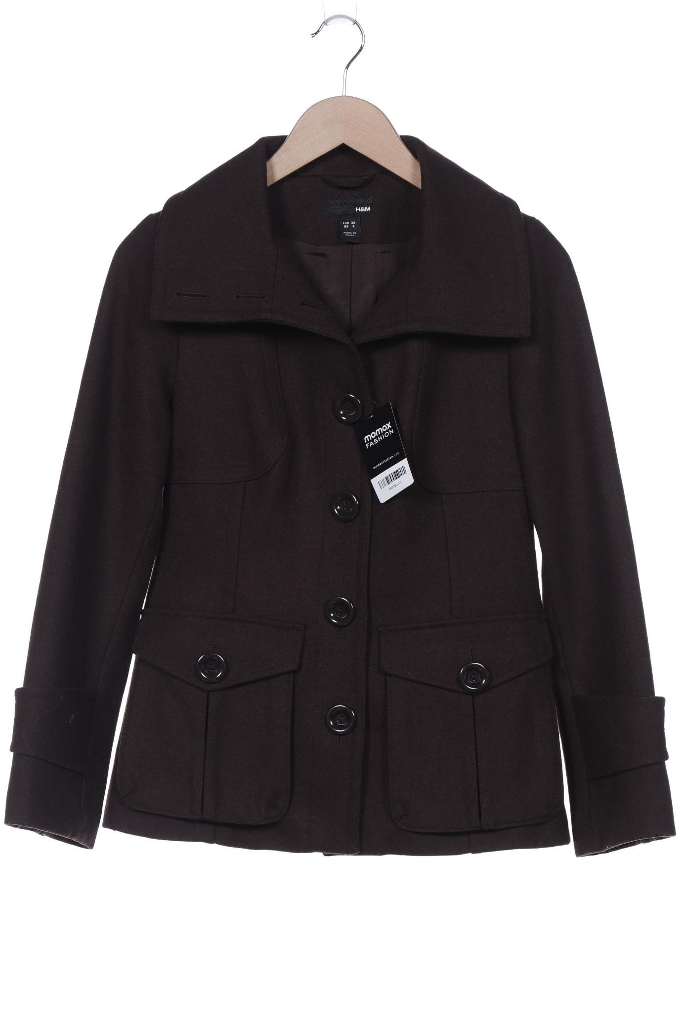 

H&M Damen Jacke, braun, Gr. 36