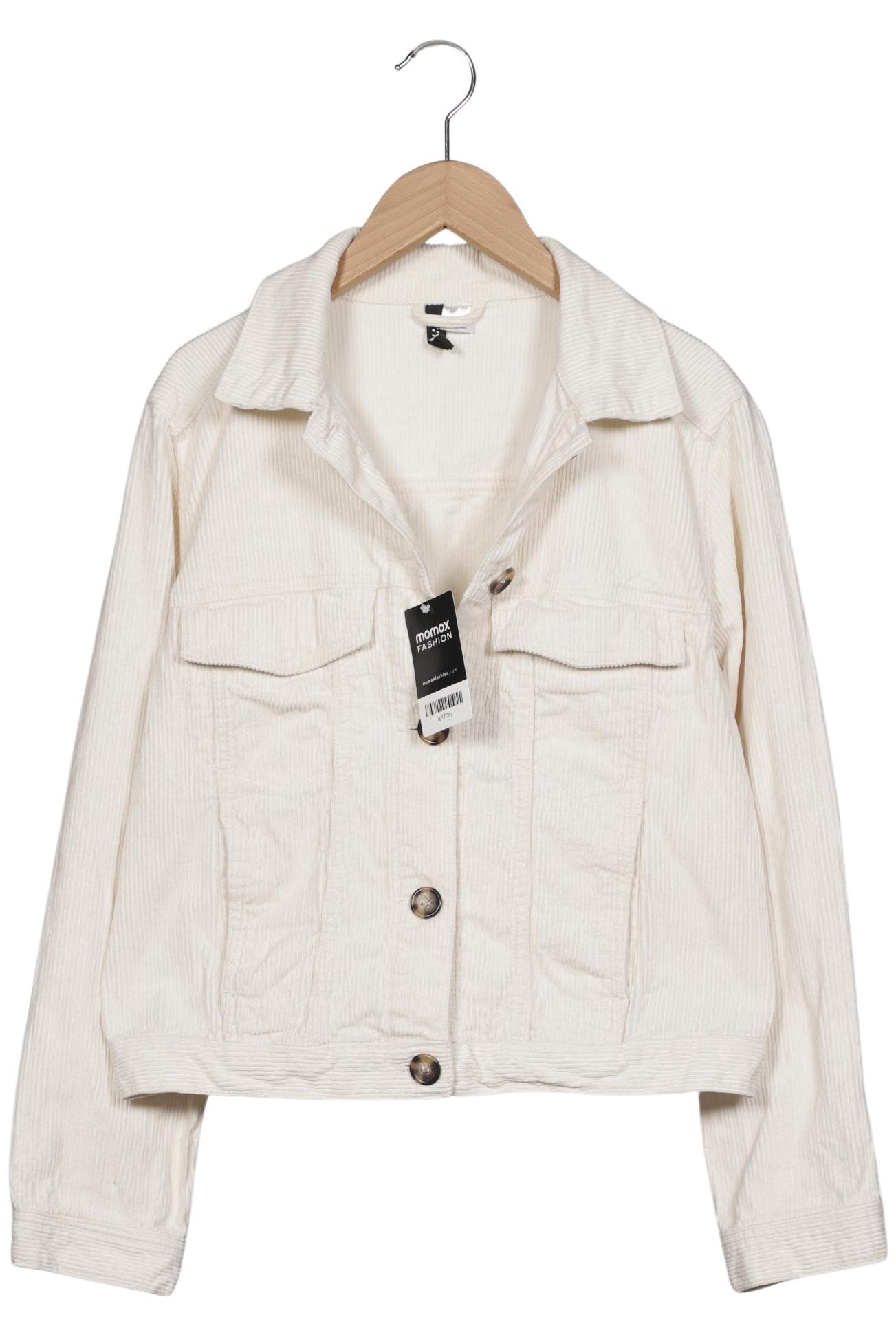 

H&M Damen Jacke, cremeweiß, Gr. 36
