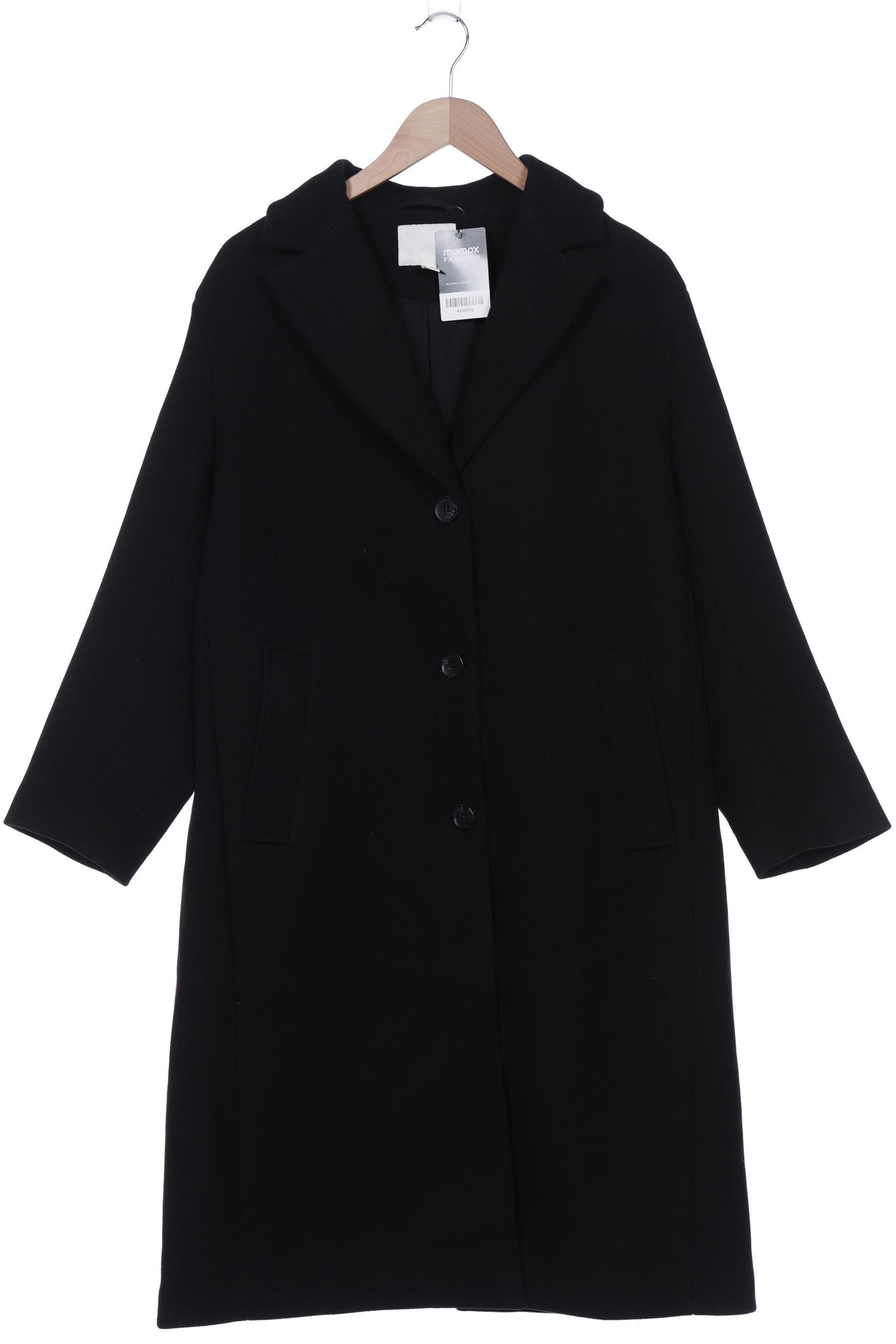 

H&M Damen Mantel, schwarz, Gr. 38