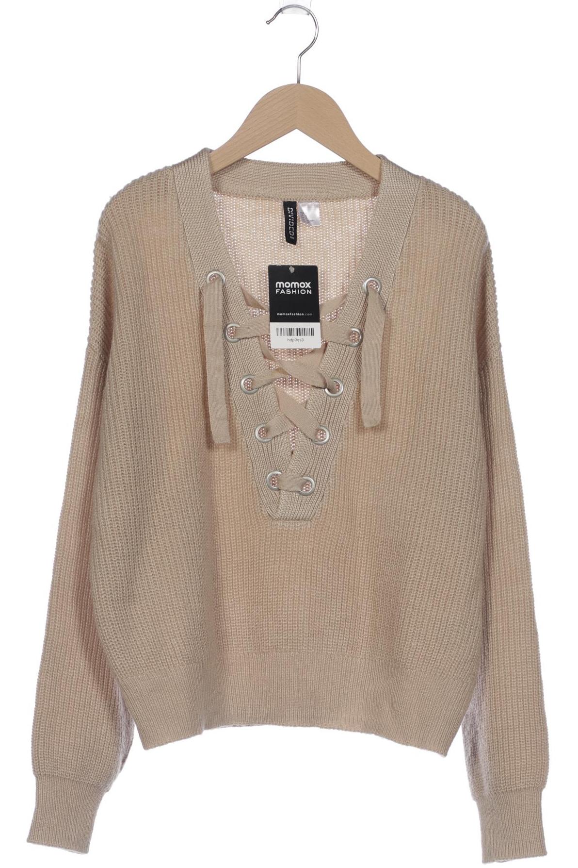 

H&M Damen Pullover, beige, Gr. 36