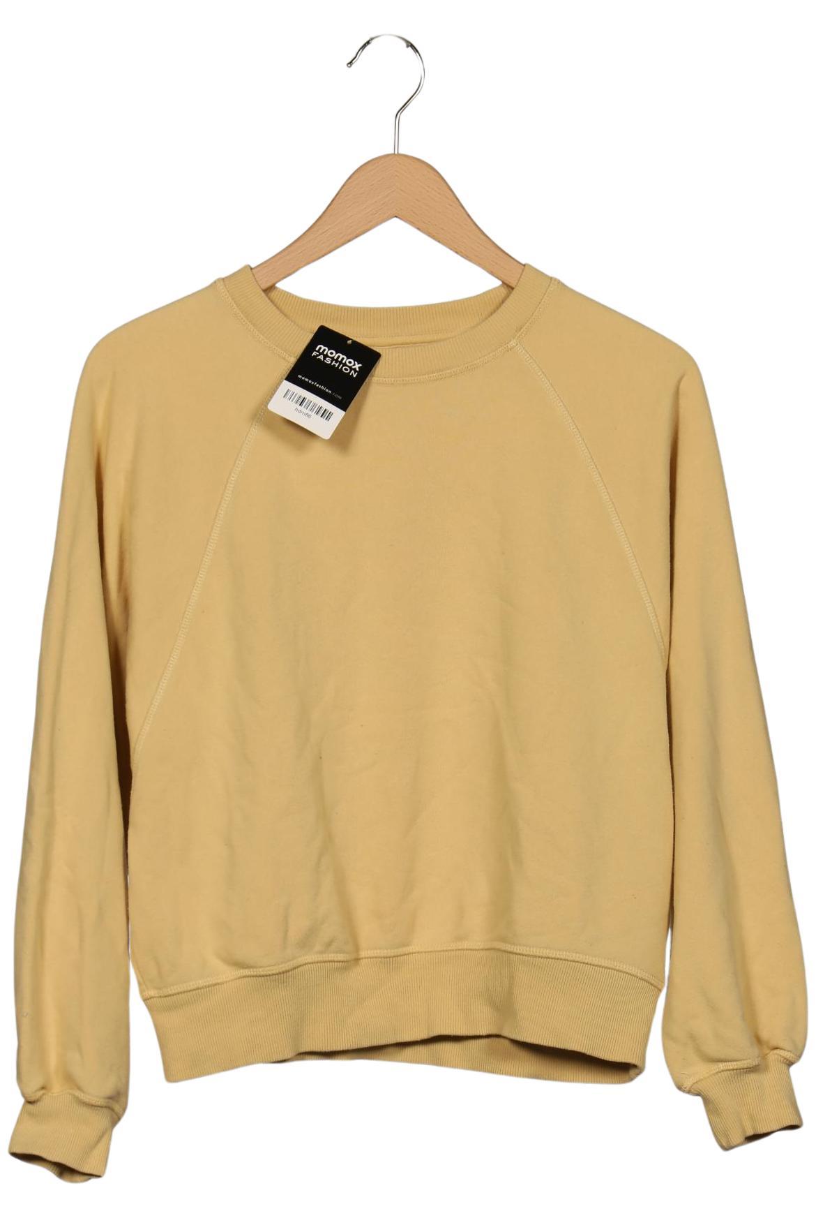 

H&M Damen Sweatshirt, gelb, Gr. 36