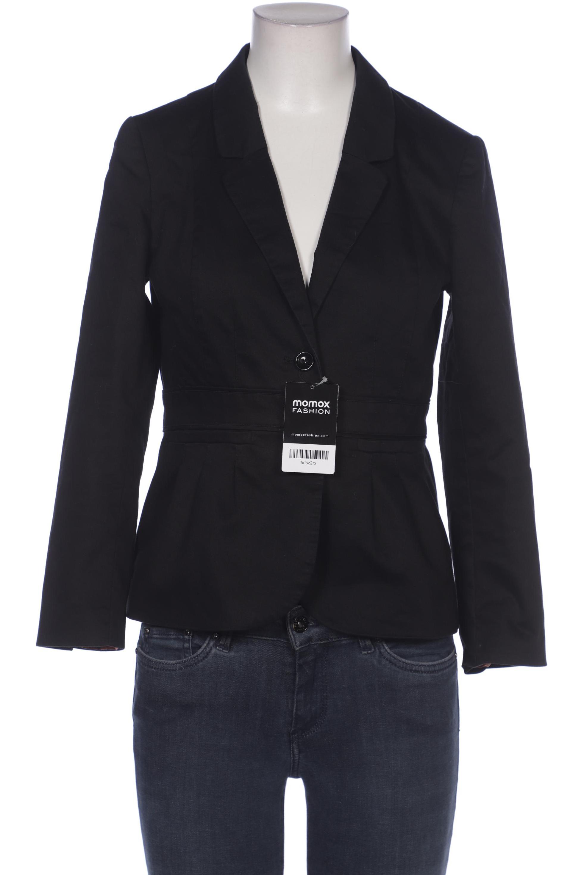 

H&M Damen Blazer, schwarz, Gr. 38