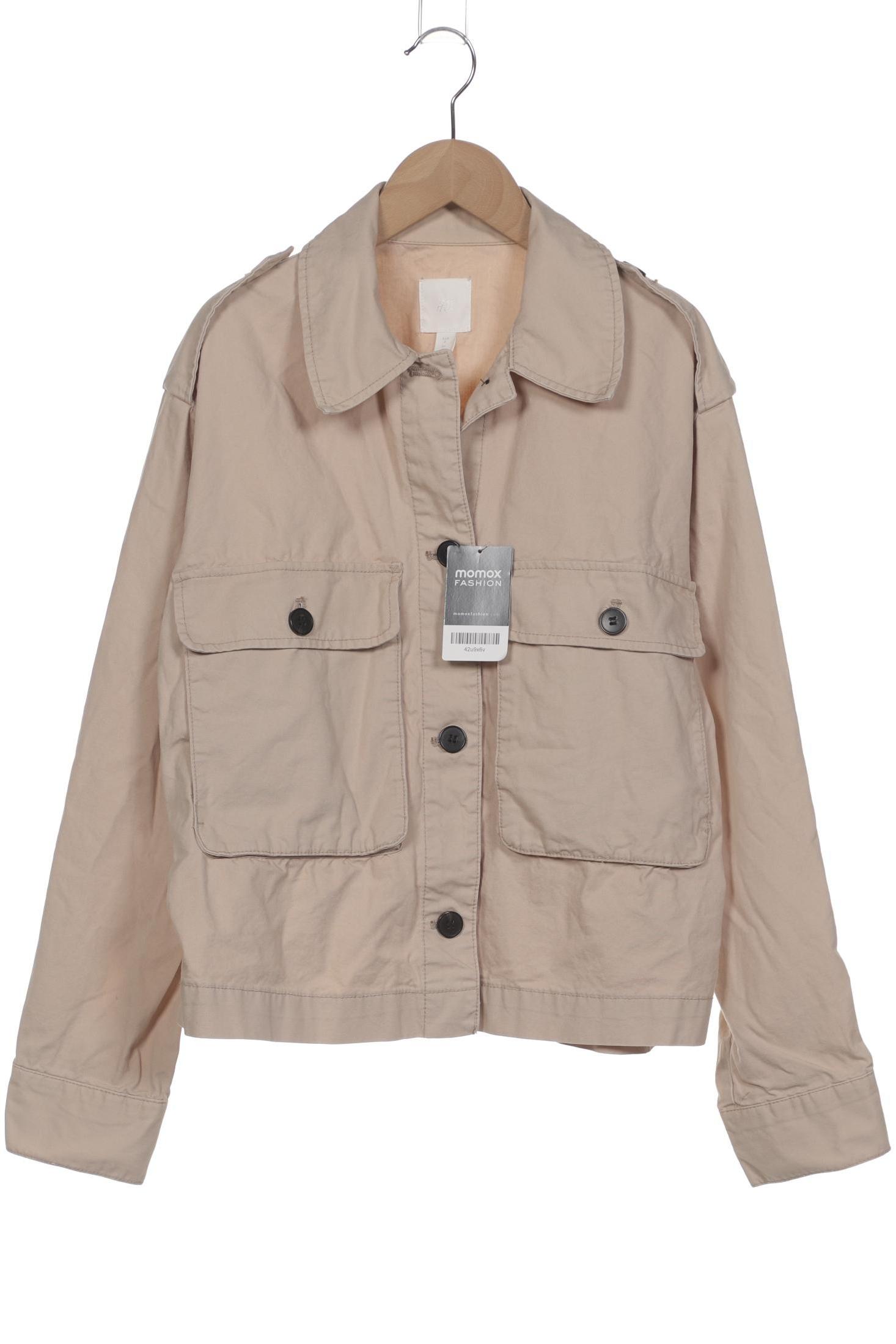 

H&M Damen Jacke, beige, Gr. 36