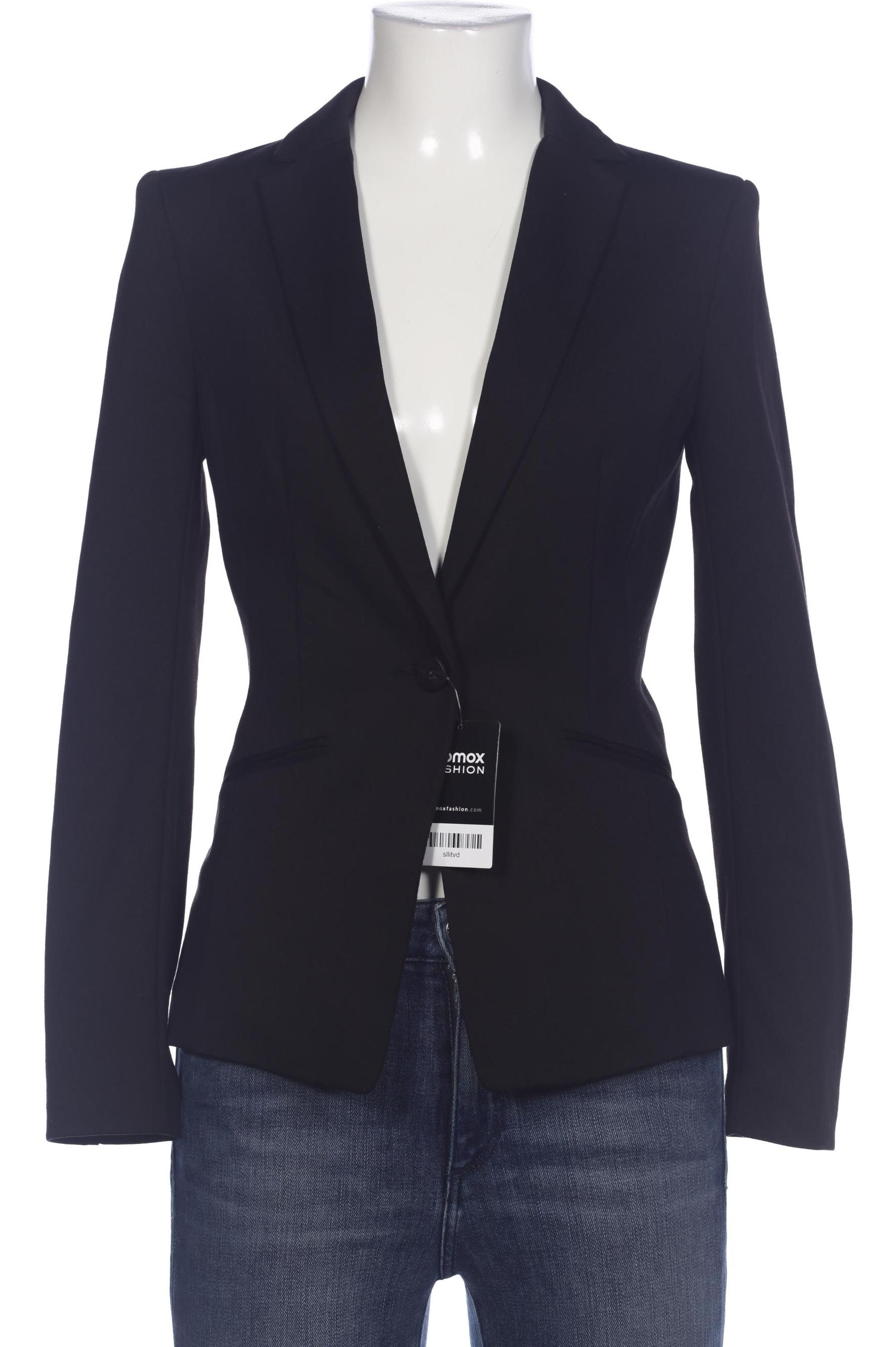 

H&M Damen Blazer, schwarz, Gr. 34