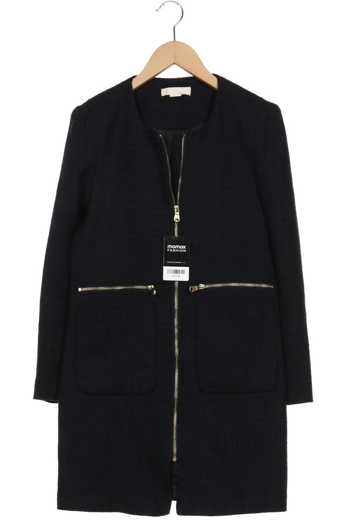 

H&M Damen Mantel, marineblau, Gr. 38