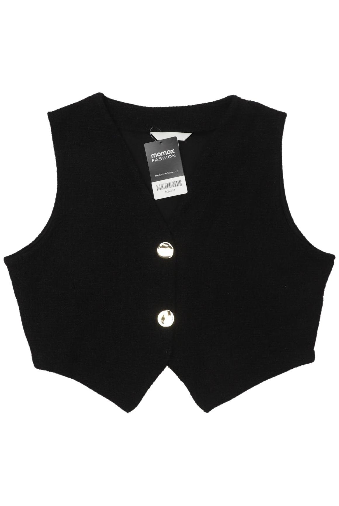 

H&M Damen Weste, schwarz, Gr. 38