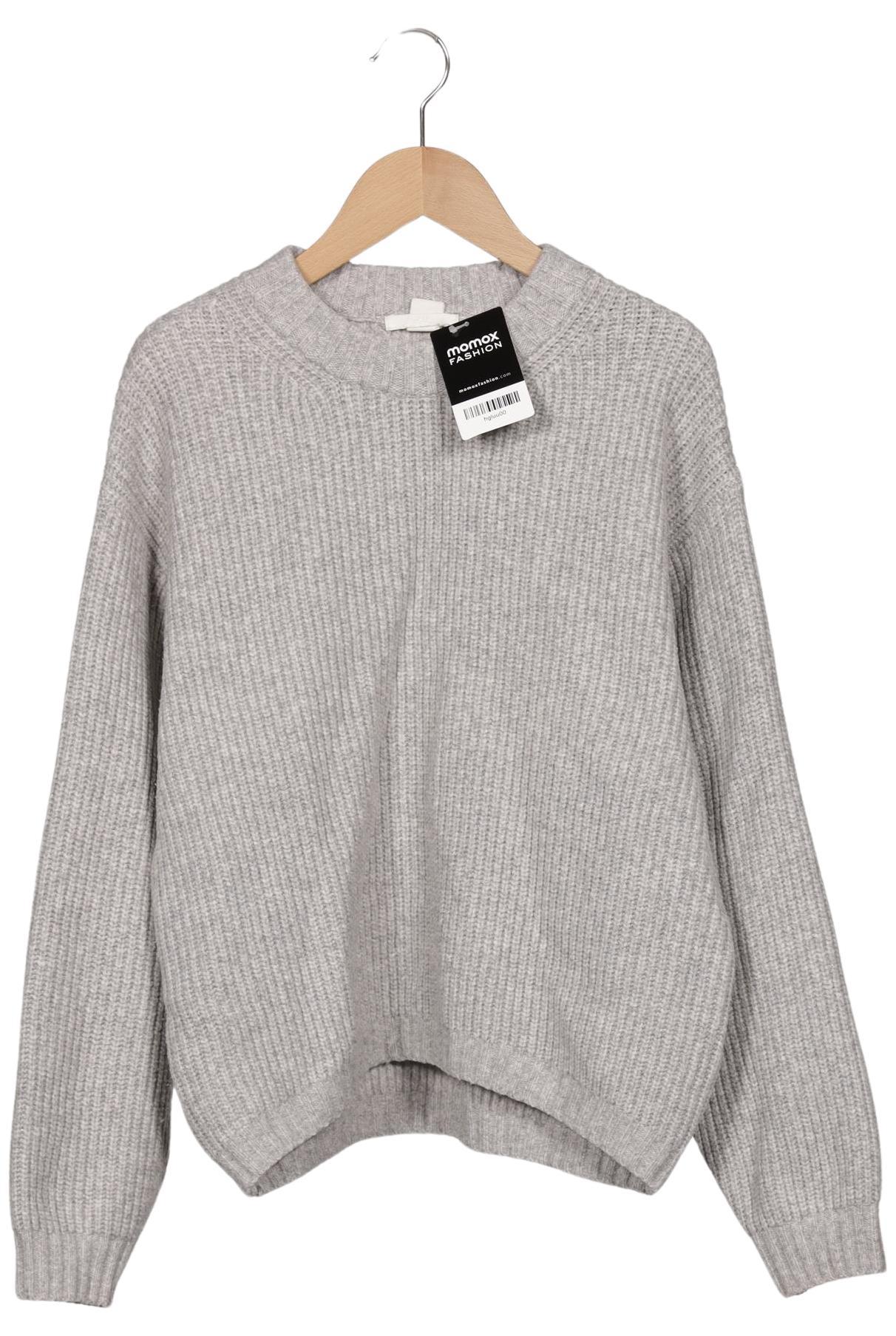 

H&M Damen Pullover, grau, Gr. 34