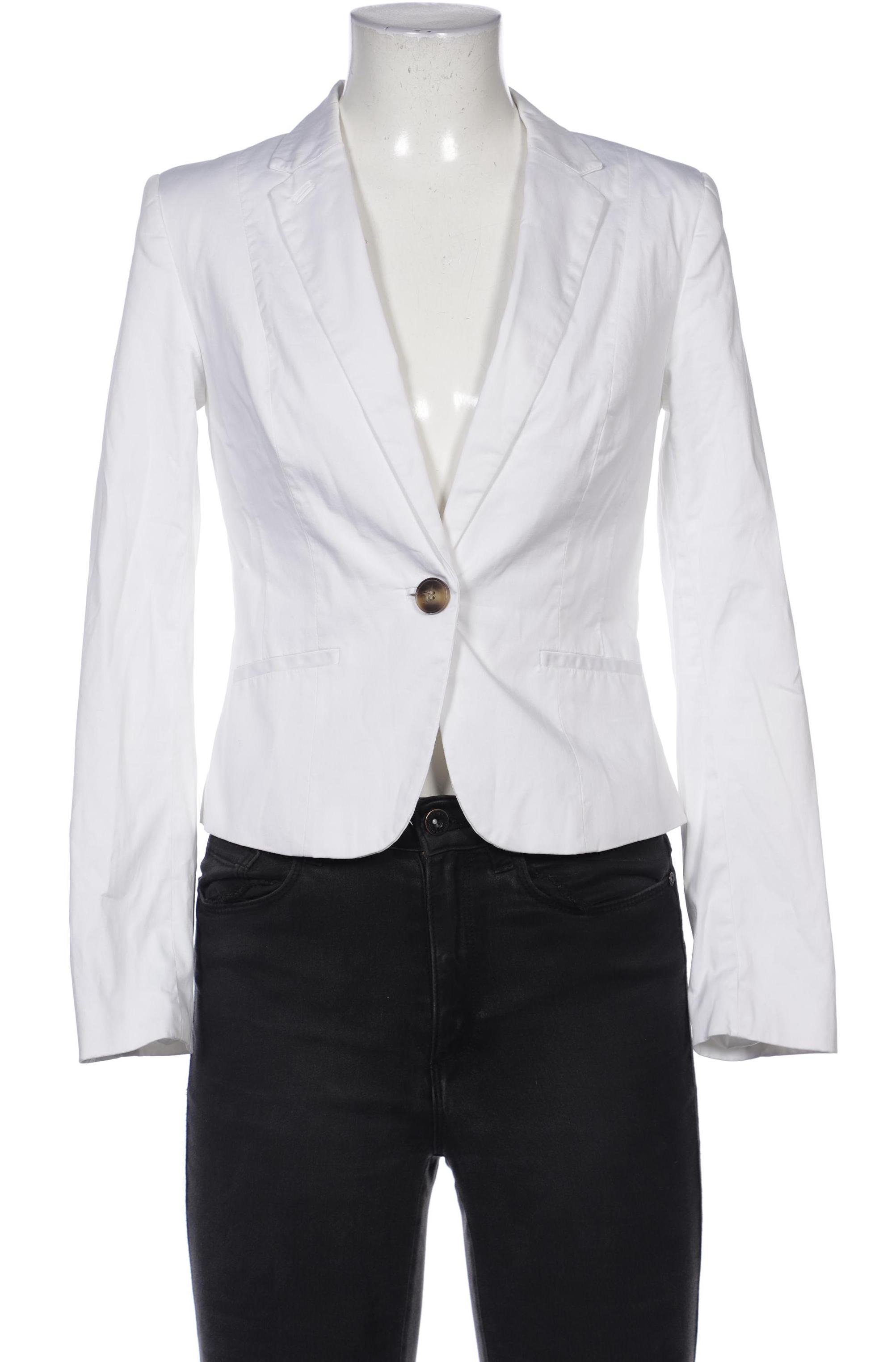 

H&M Damen Blazer, weiß, Gr. 32