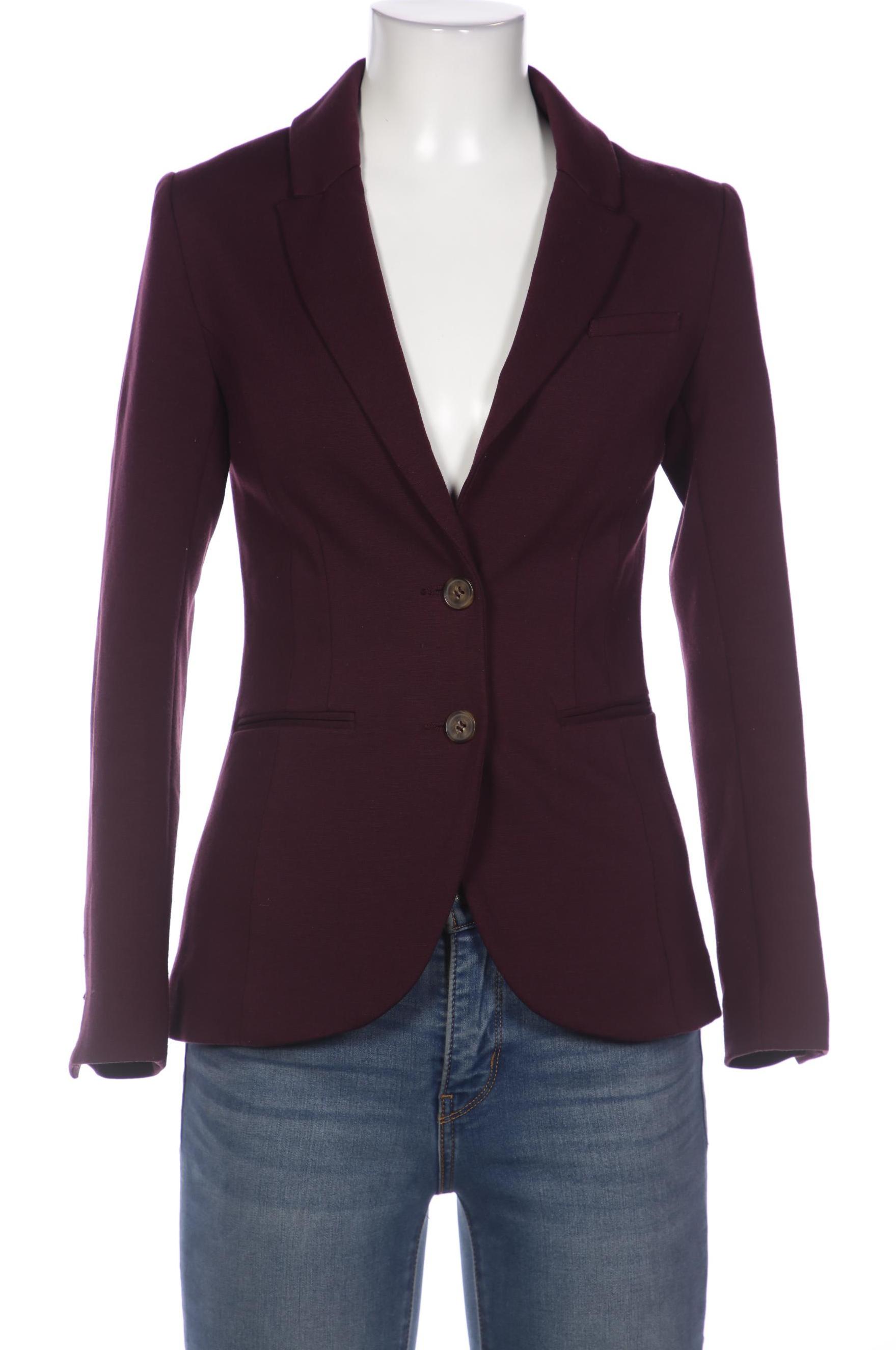 

H&M Damen Blazer, bordeaux, Gr. 34
