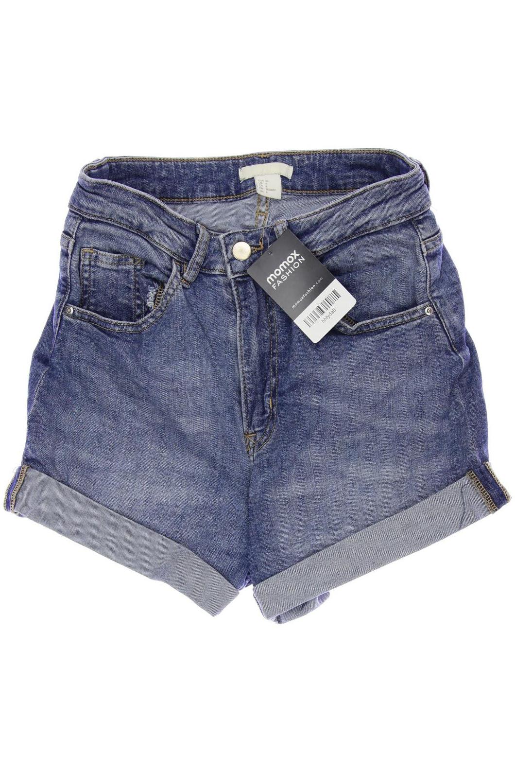 

H&M Damen Shorts, blau, Gr. 36