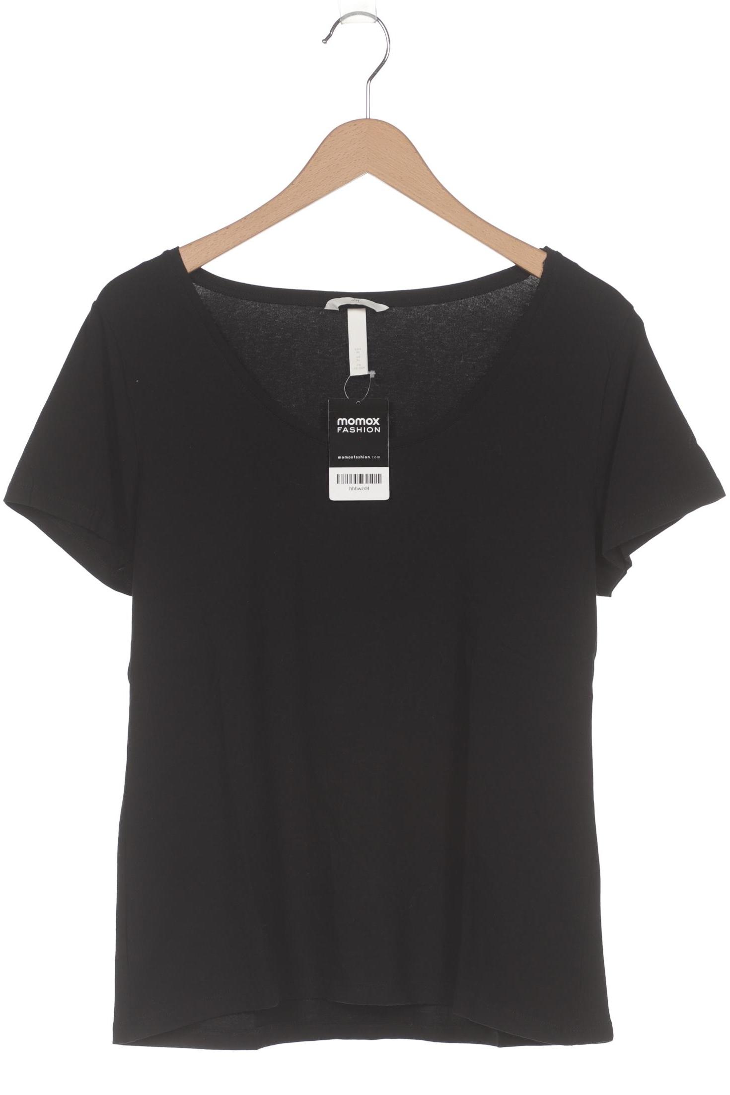 

H&M Damen T-Shirt, schwarz, Gr. 44