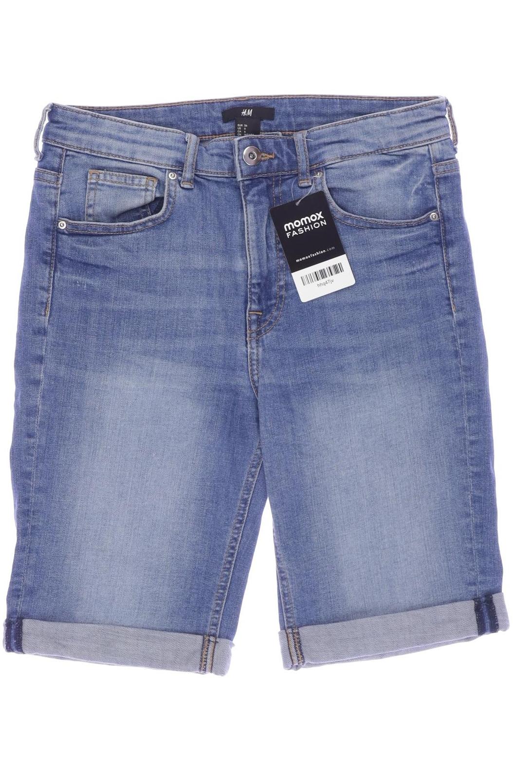 

H&M Damen Shorts, blau, Gr. 36
