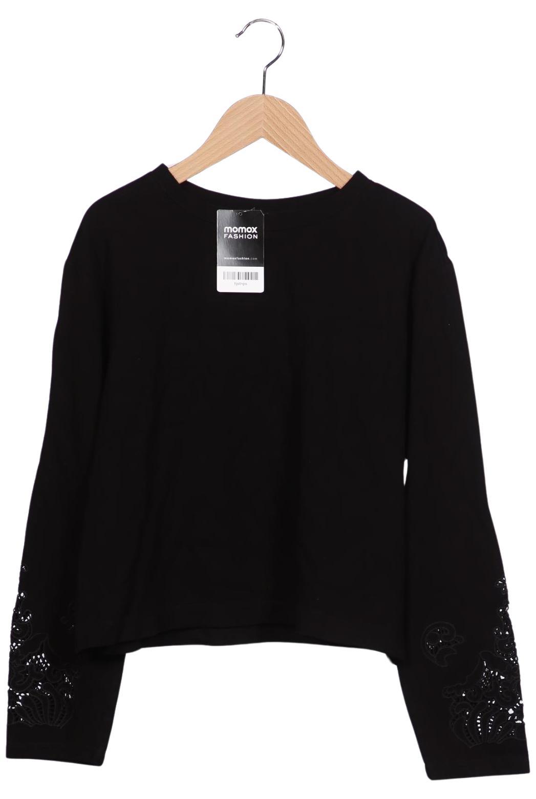 

H&M Damen Sweatshirt, schwarz, Gr. 38