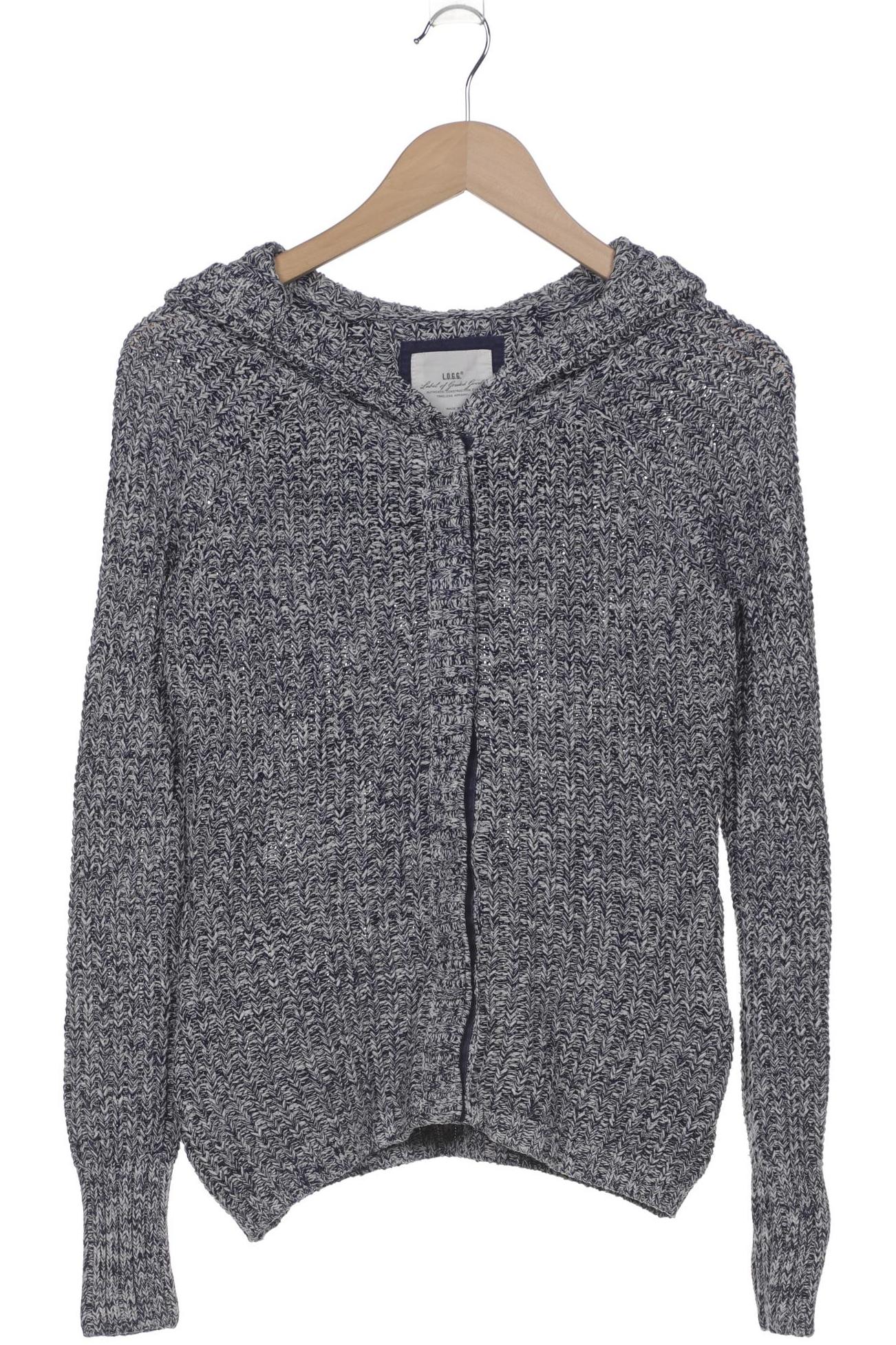 

H&M Damen Strickjacke, marineblau, Gr. 34