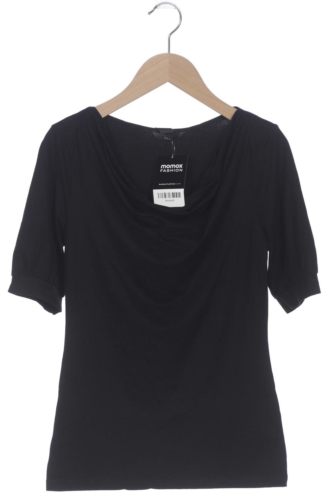 

H&M Damen T-Shirt, schwarz, Gr. 34