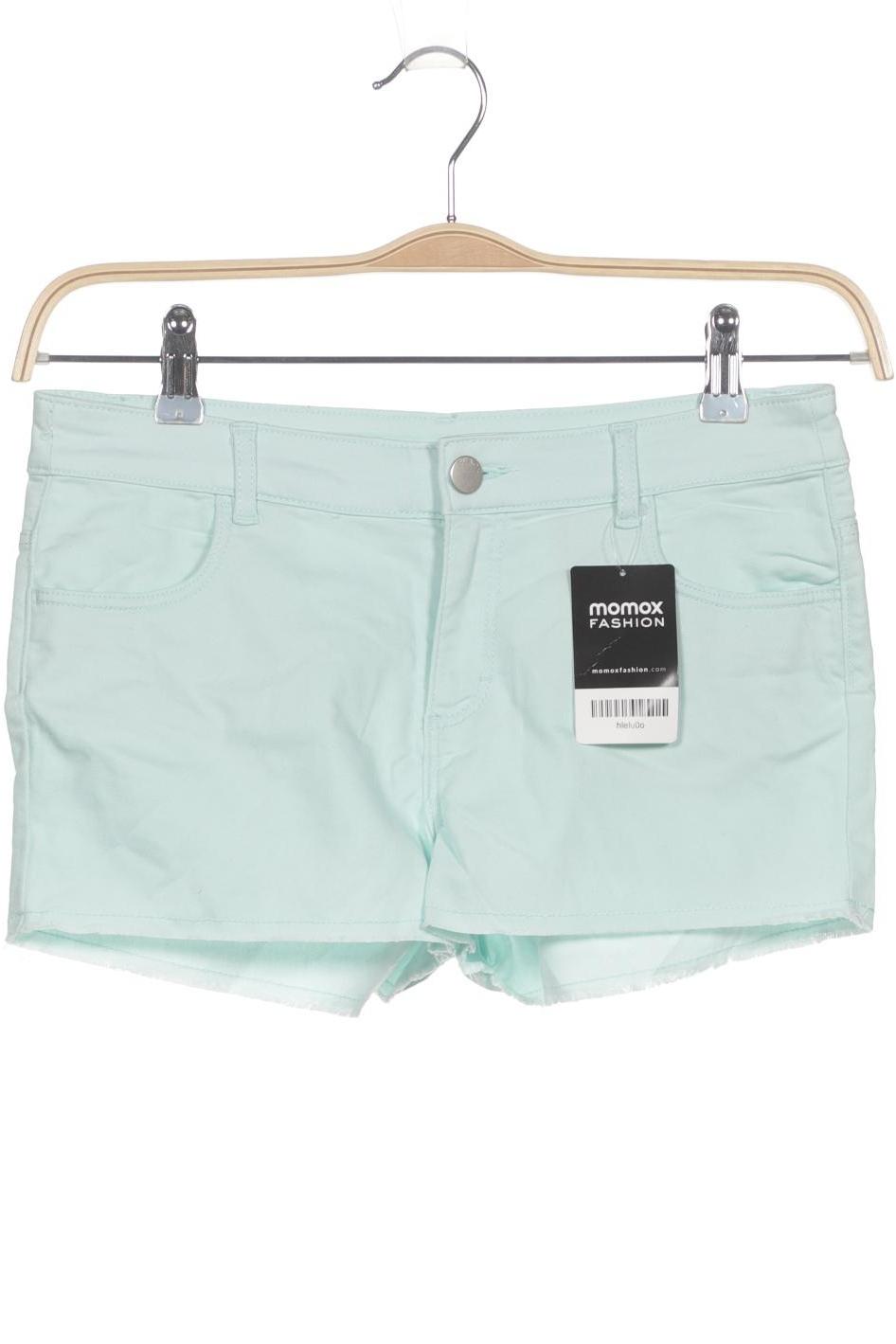 

H&M Damen Shorts, türkis, Gr. 38