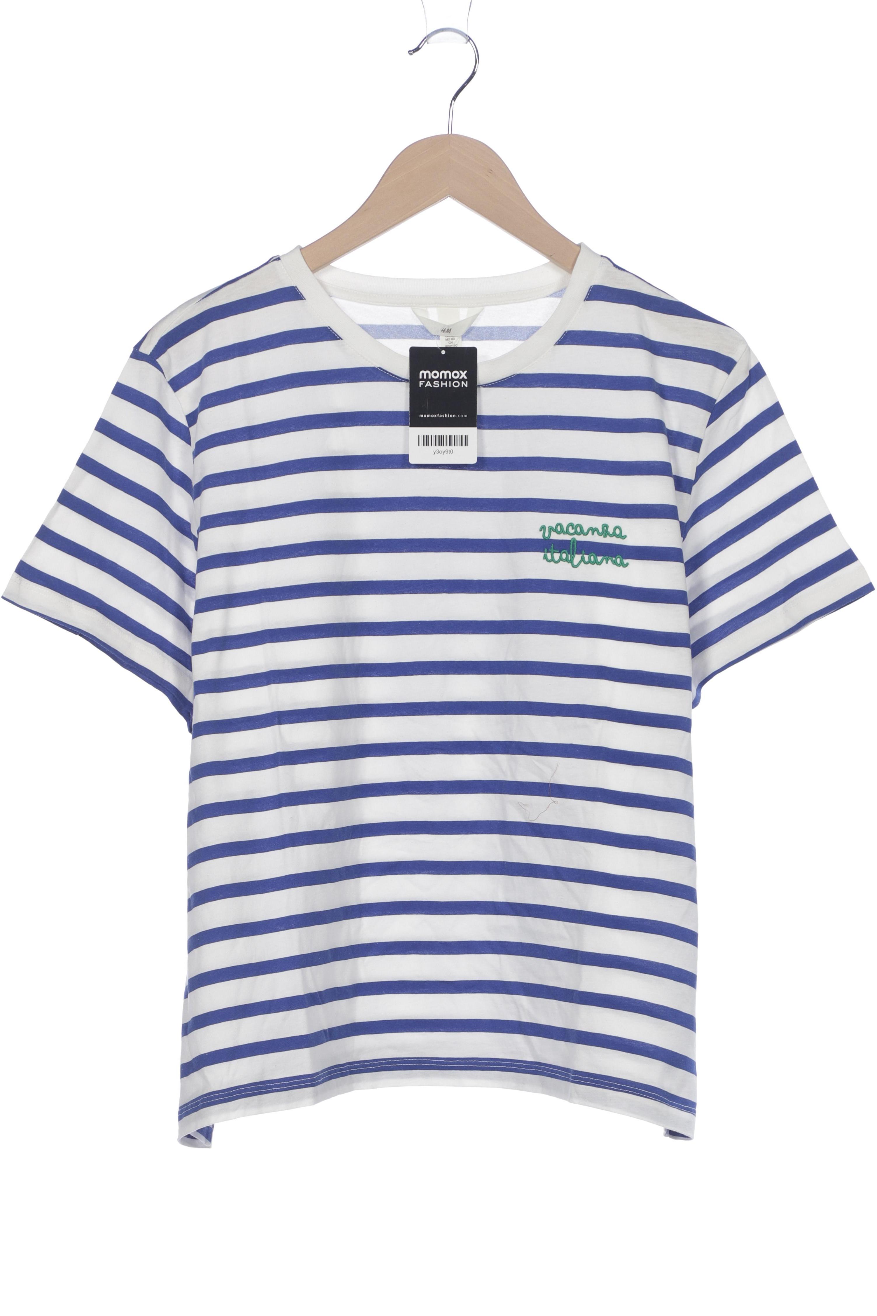 

H&M Damen T-Shirt, blau, Gr. 44