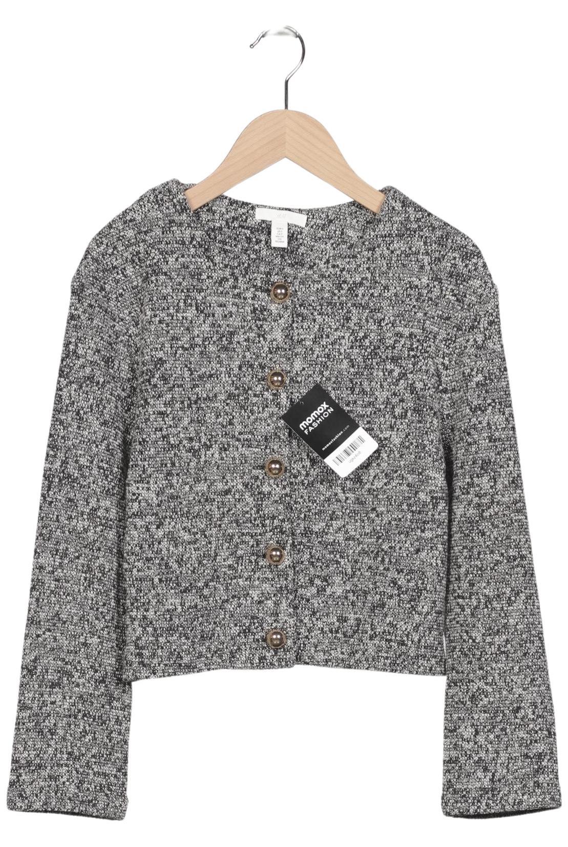 

H&M Damen Strickjacke, grau, Gr. 36