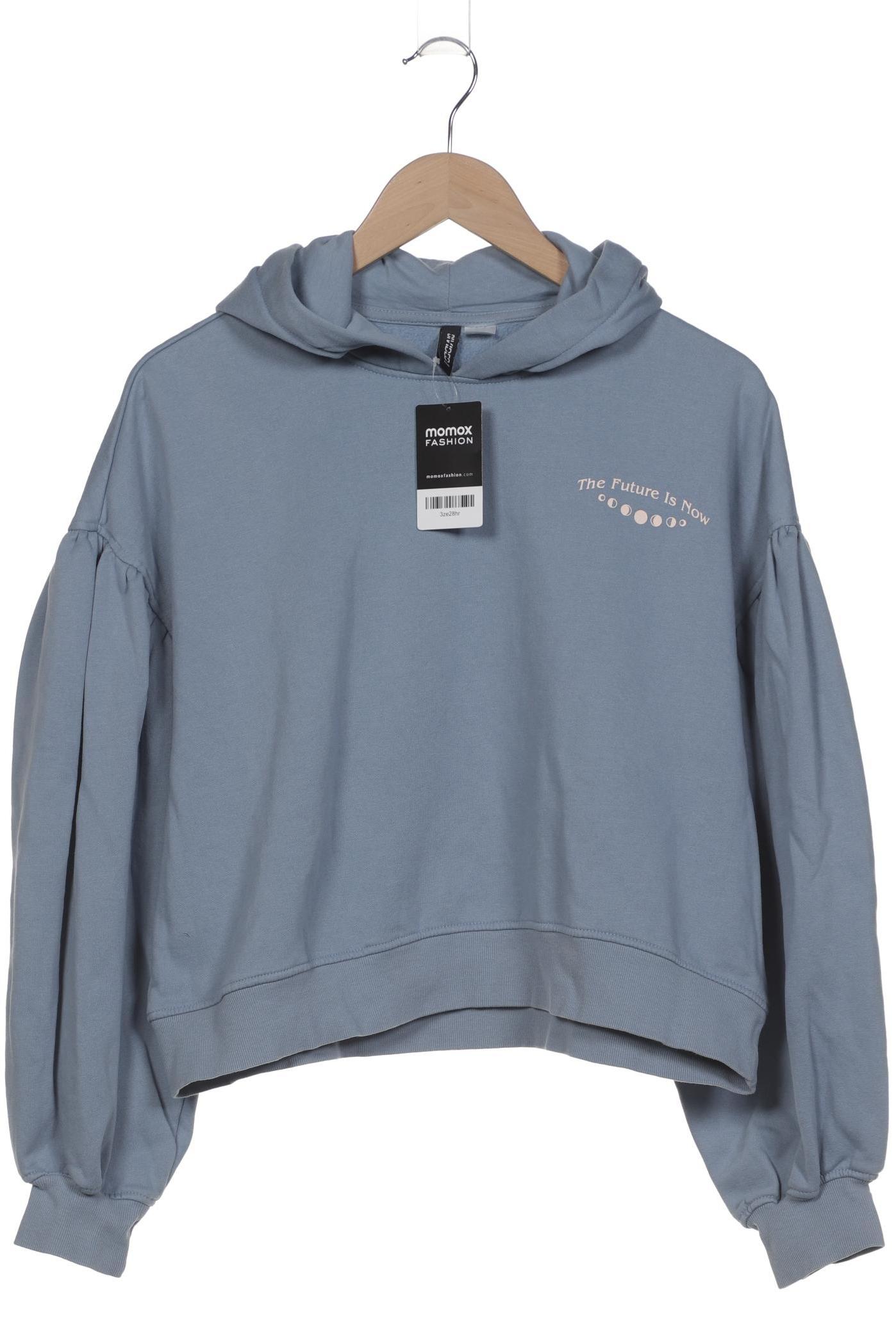 

H&M Damen Kapuzenpullover, hellblau, Gr. 38