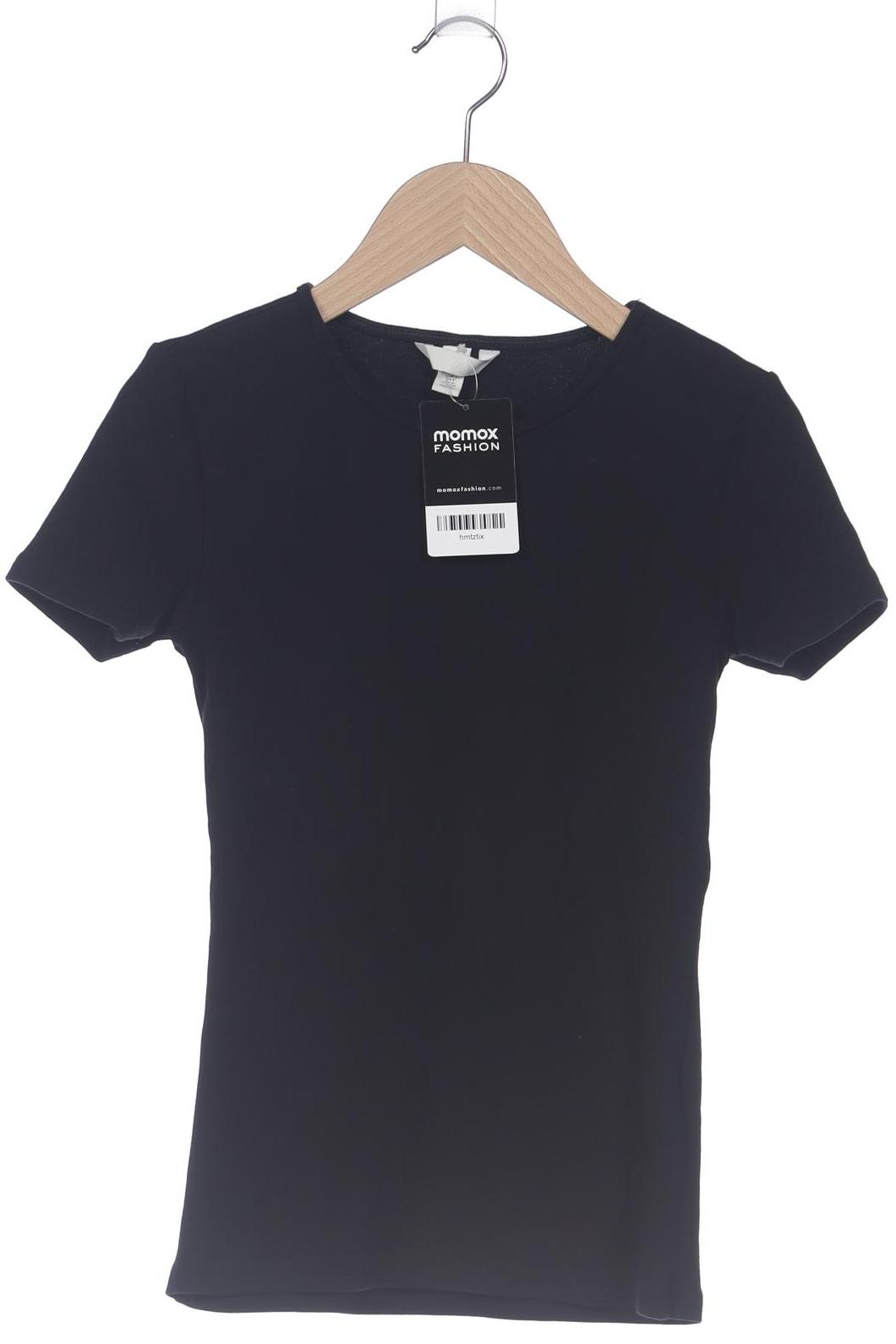 

H&M Damen T-Shirt, schwarz, Gr. 36