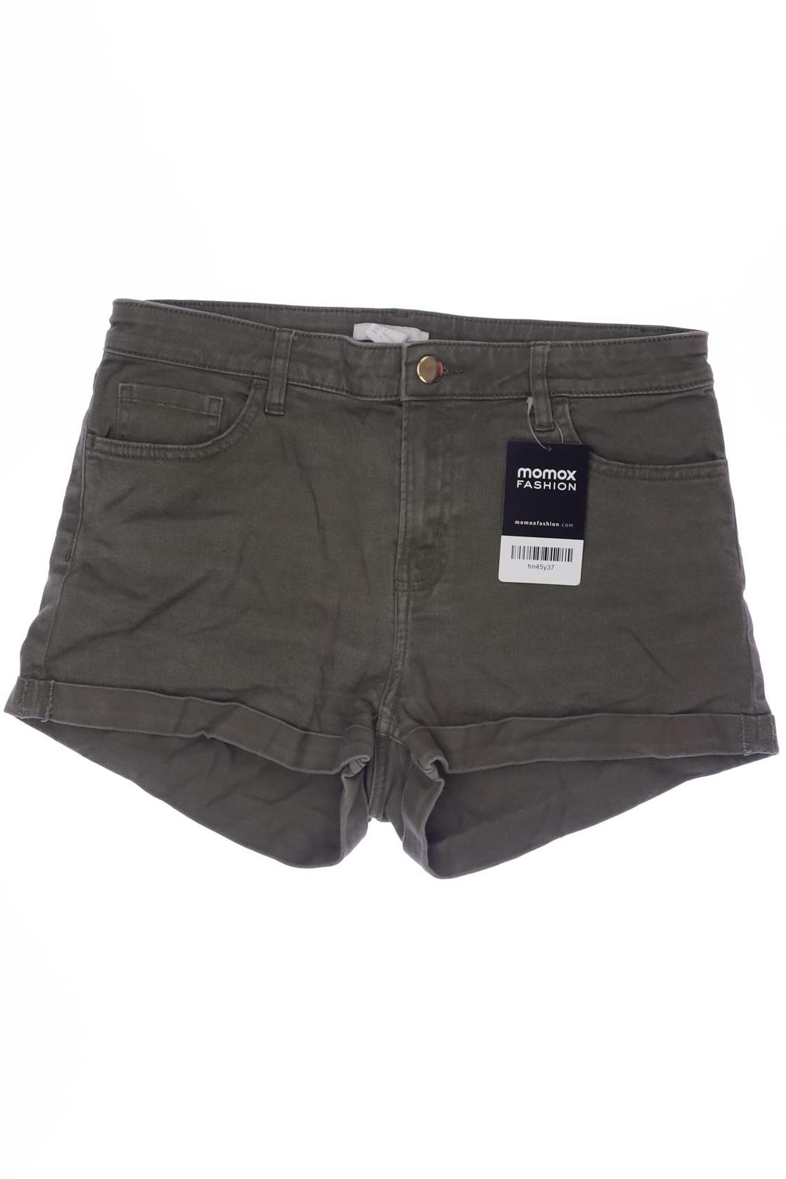

H&M Damen Shorts, grün, Gr. 38
