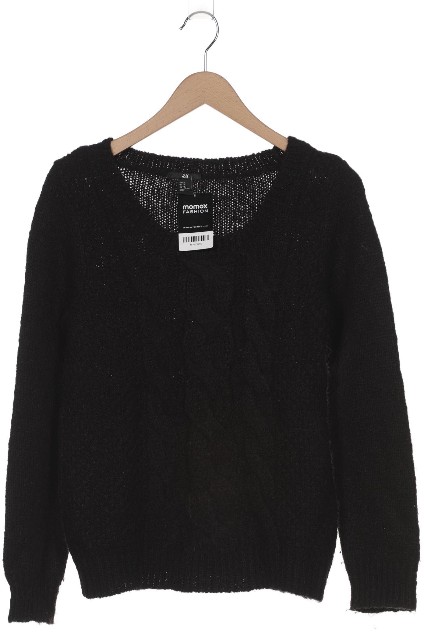 

H&M Damen Pullover, schwarz, Gr. 38