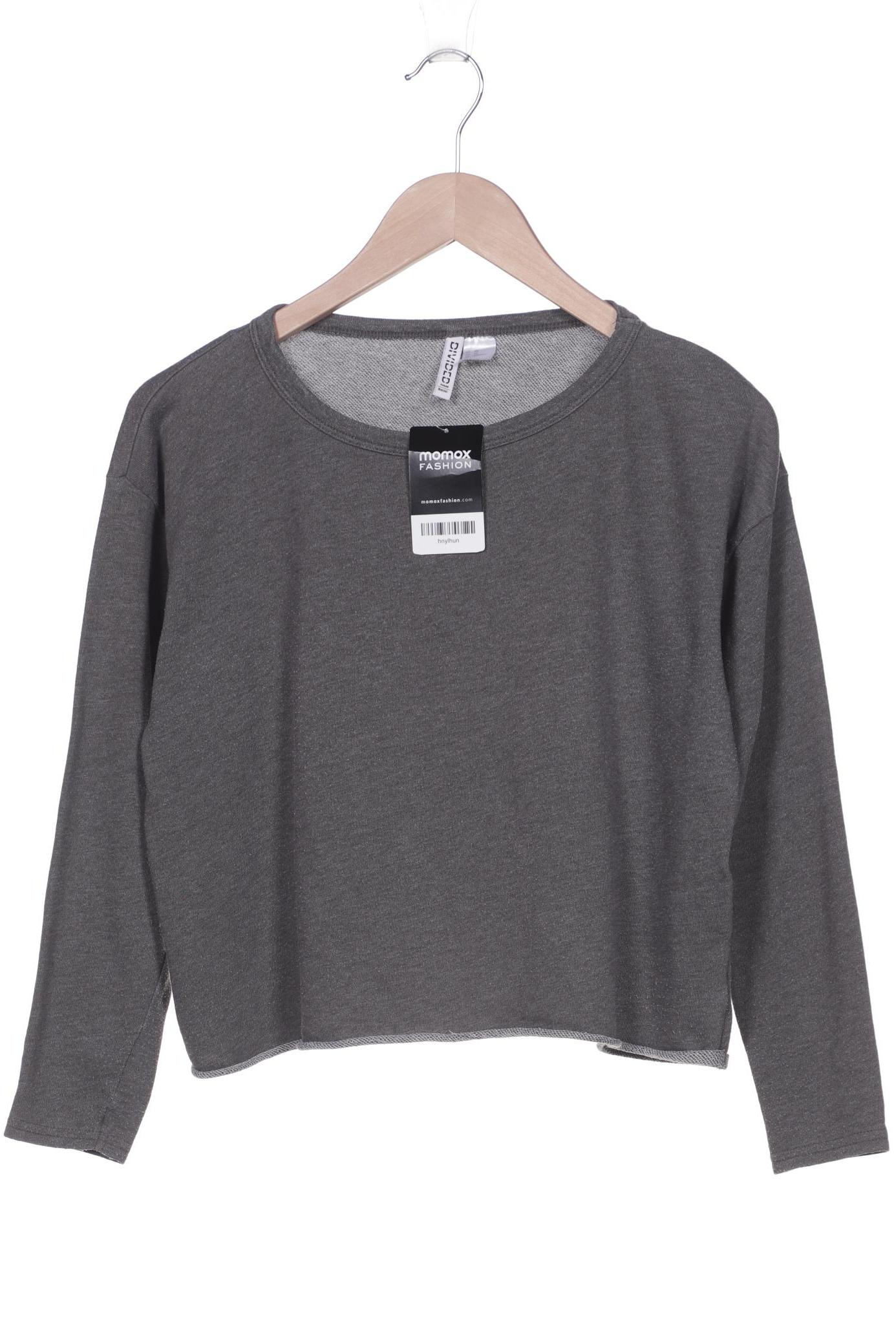 

H&M Damen Sweatshirt, grau