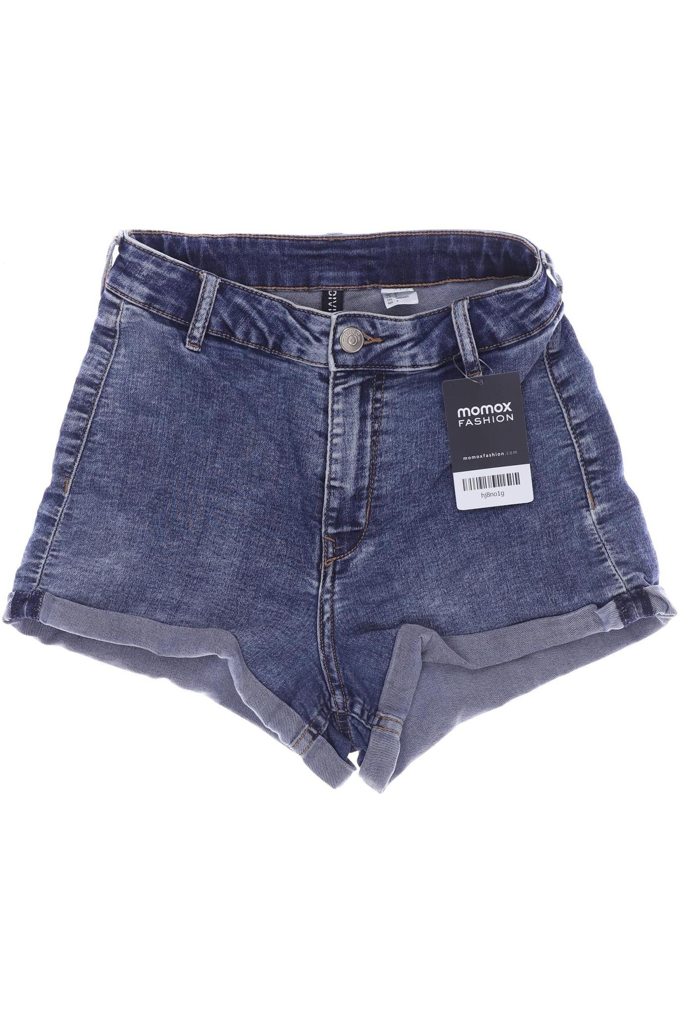 

H&M Damen Shorts, blau