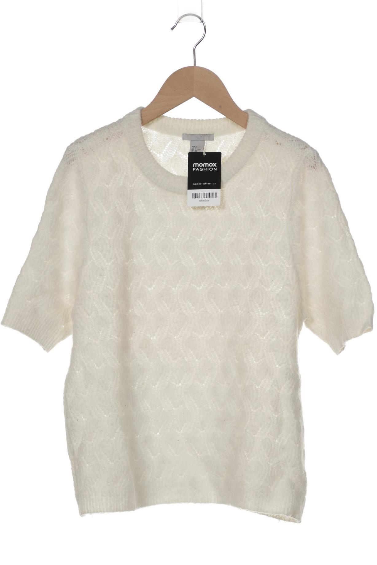 

H&M Damen Pullover, cremeweiß, Gr. 36