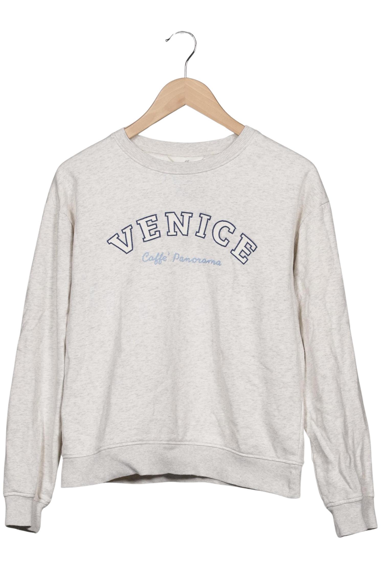 

H&M Damen Sweatshirt, grau, Gr. 34