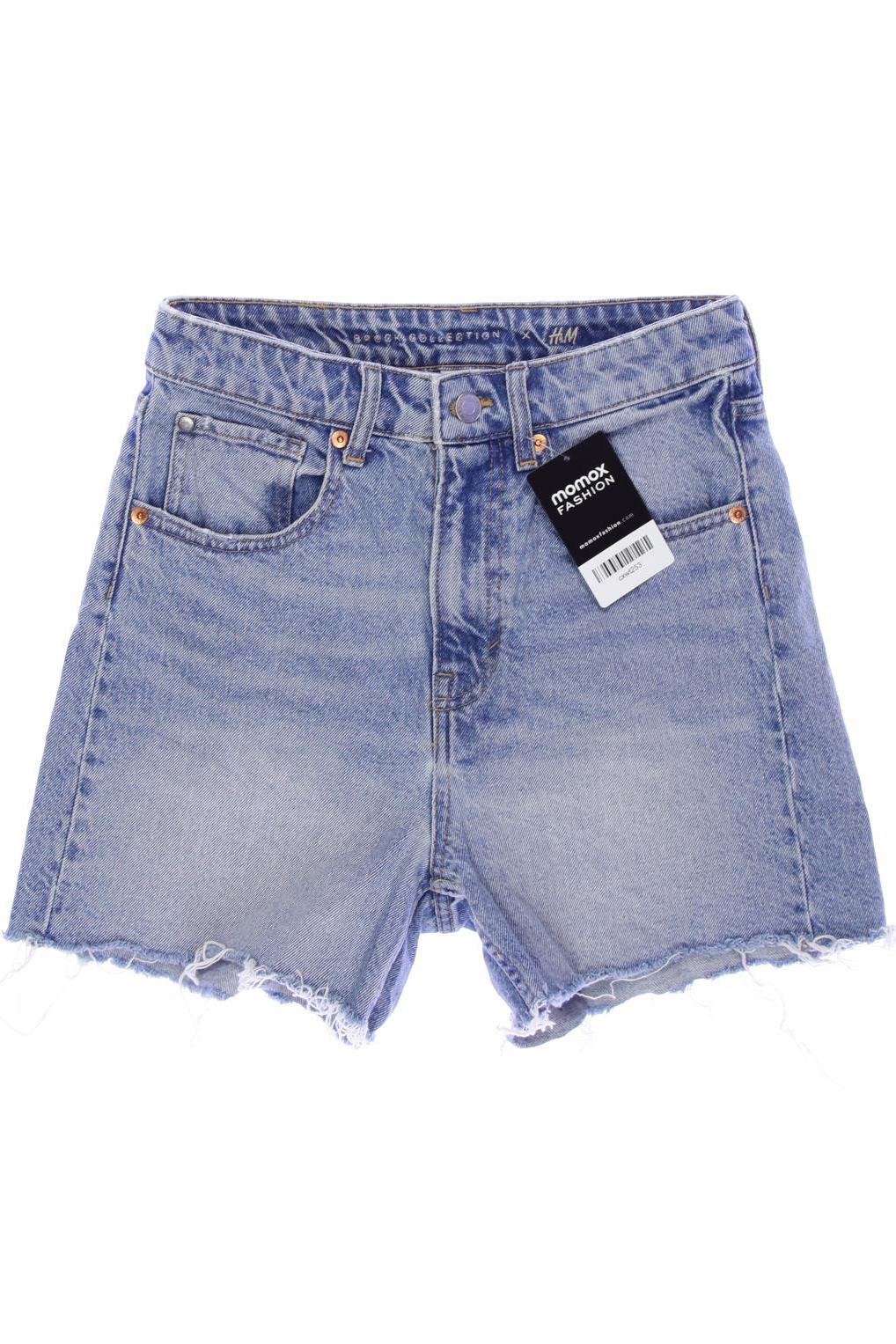 

H&M Damen Shorts, blau, Gr. 36