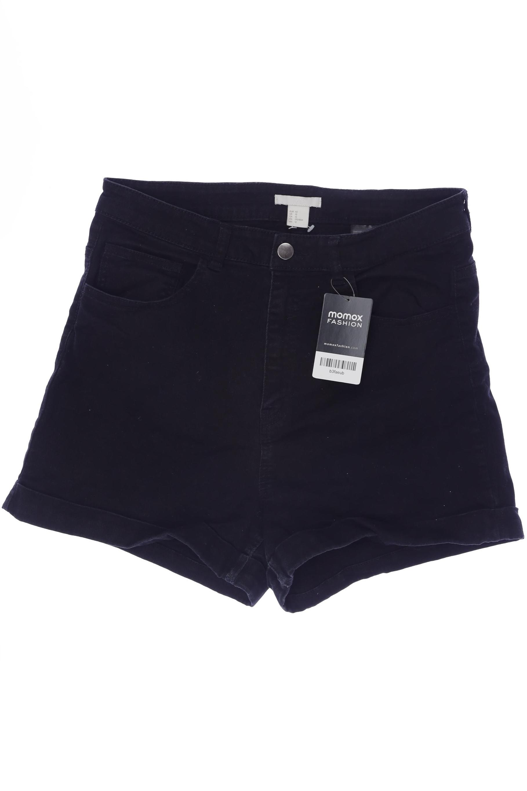 

H&M Damen Shorts, schwarz, Gr. 42