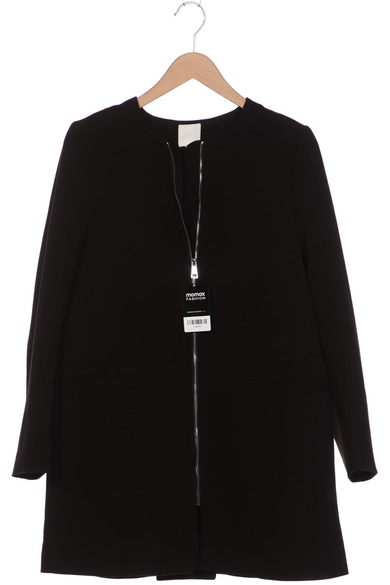 

H&M Damen Mantel, schwarz