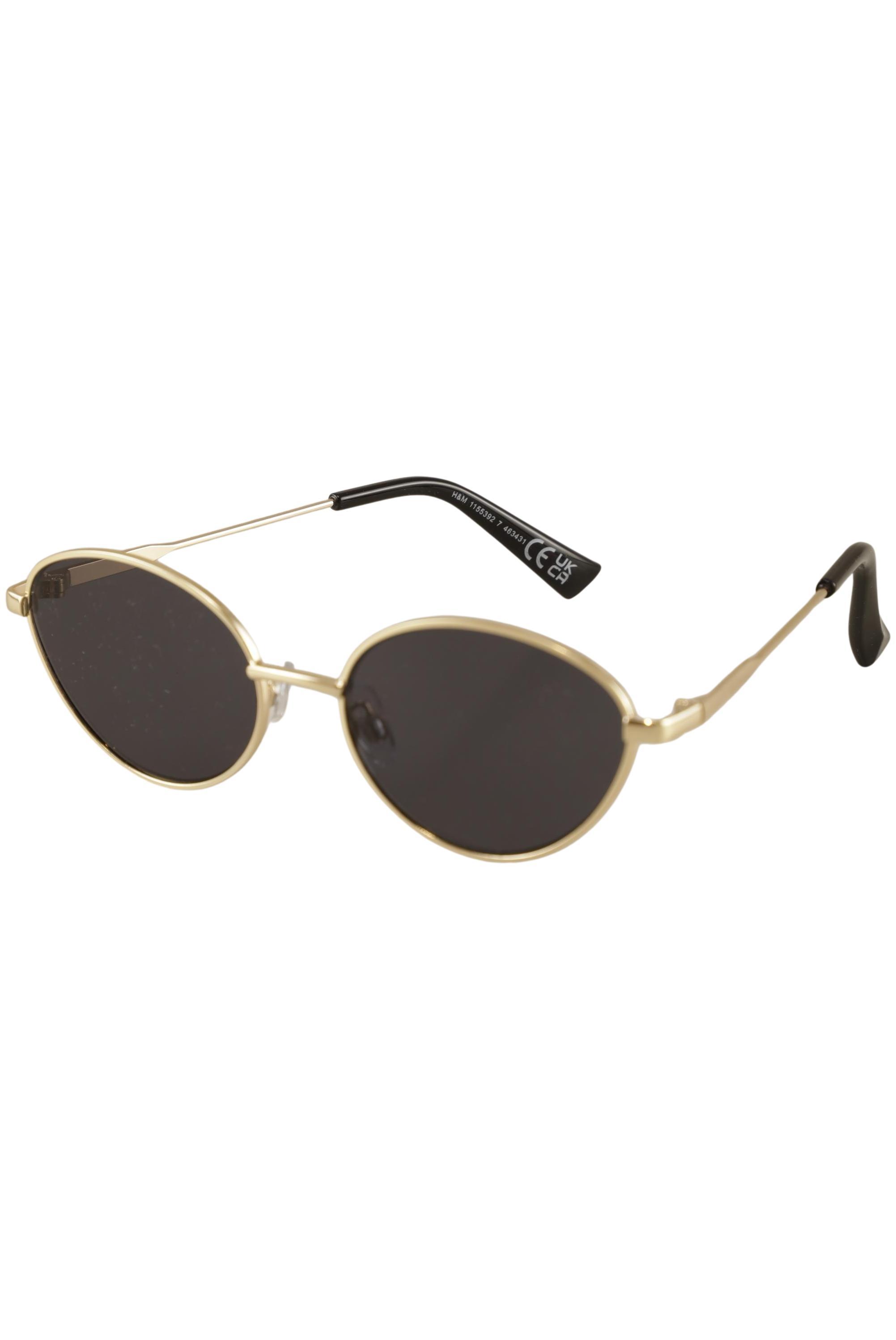 

H&M Damen Sonnenbrille, gold, Gr.