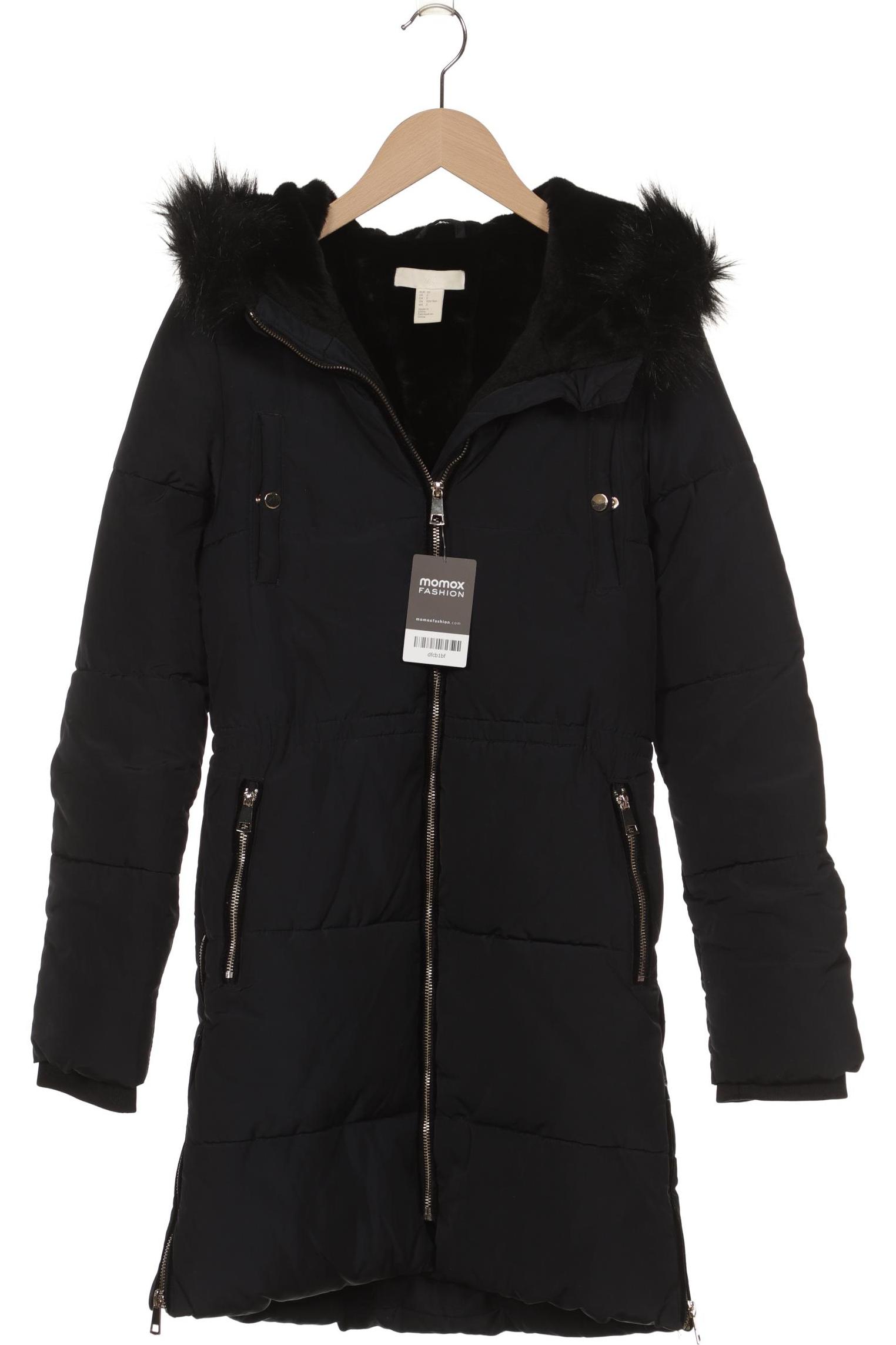 

H&M Damen Mantel, blau, Gr. 32