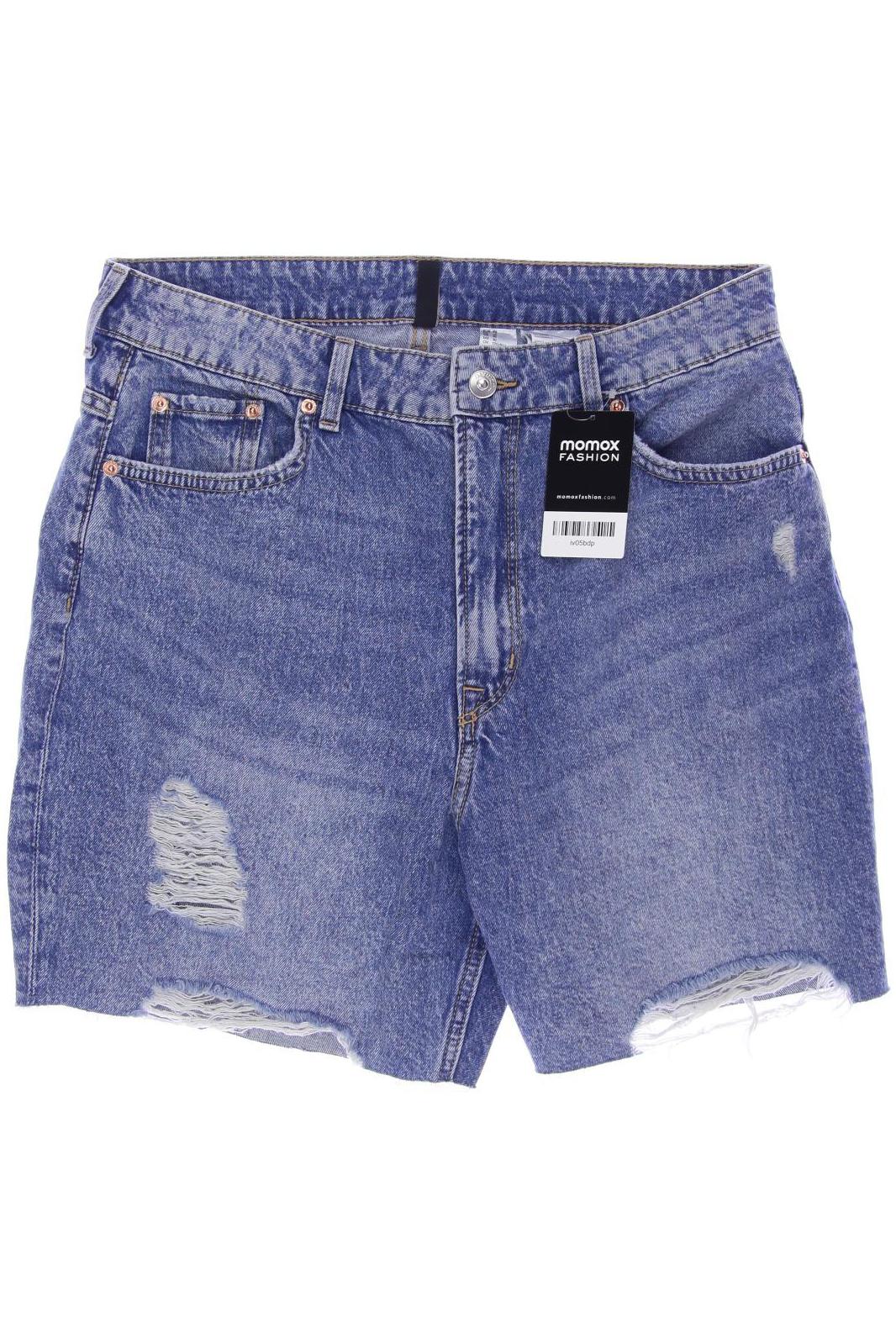 

H&M Damen Shorts, blau, Gr. 42