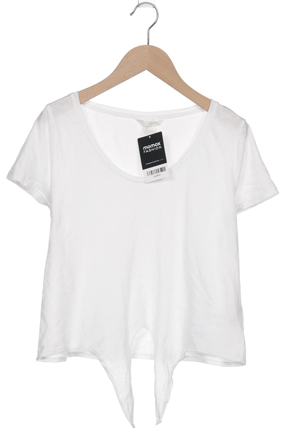 

H&M Damen T-Shirt, weiß, Gr. 36