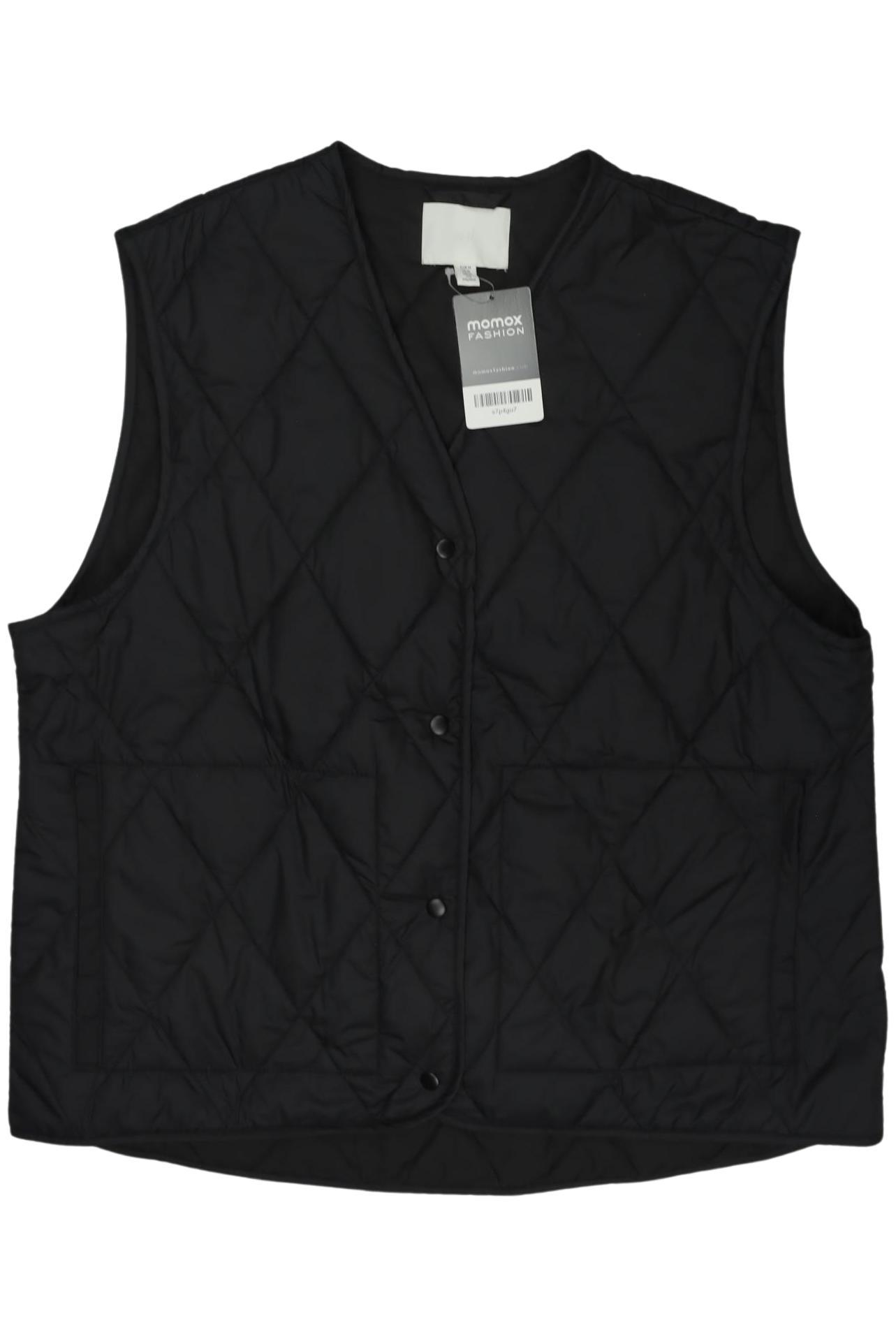 

H&M Damen Weste, schwarz, Gr. 38