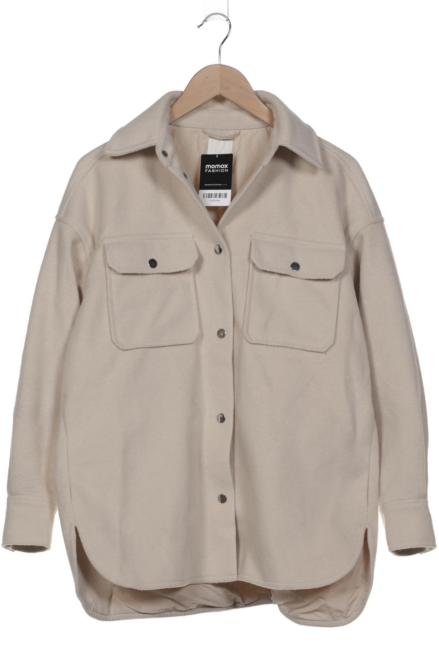 

H&M Damen Jacke, cremeweiß, Gr. 36