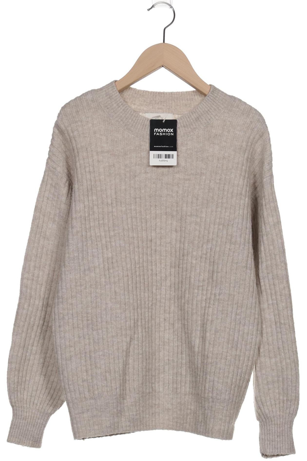 

H&M Damen Pullover, cremeweiß, Gr. 34