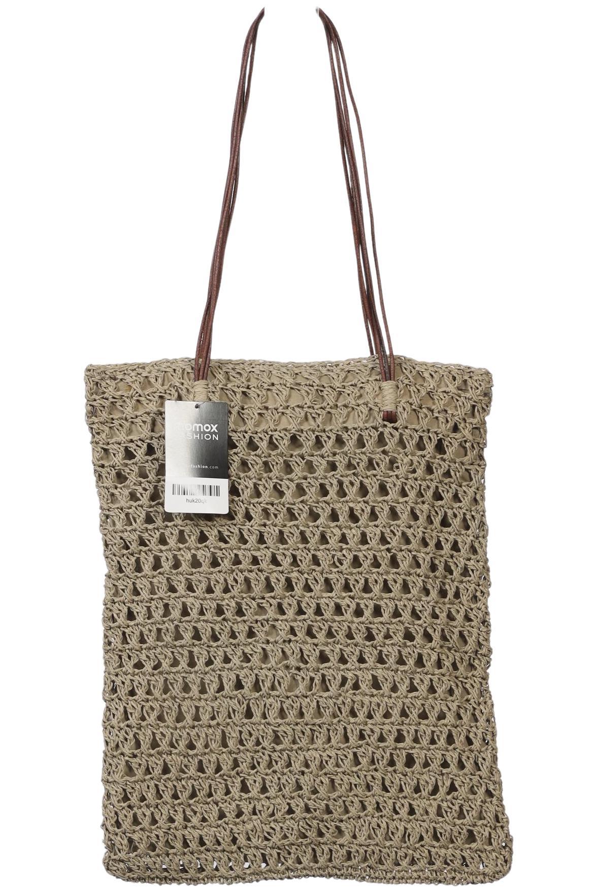 

H&M Damen Handtasche, beige, Gr.