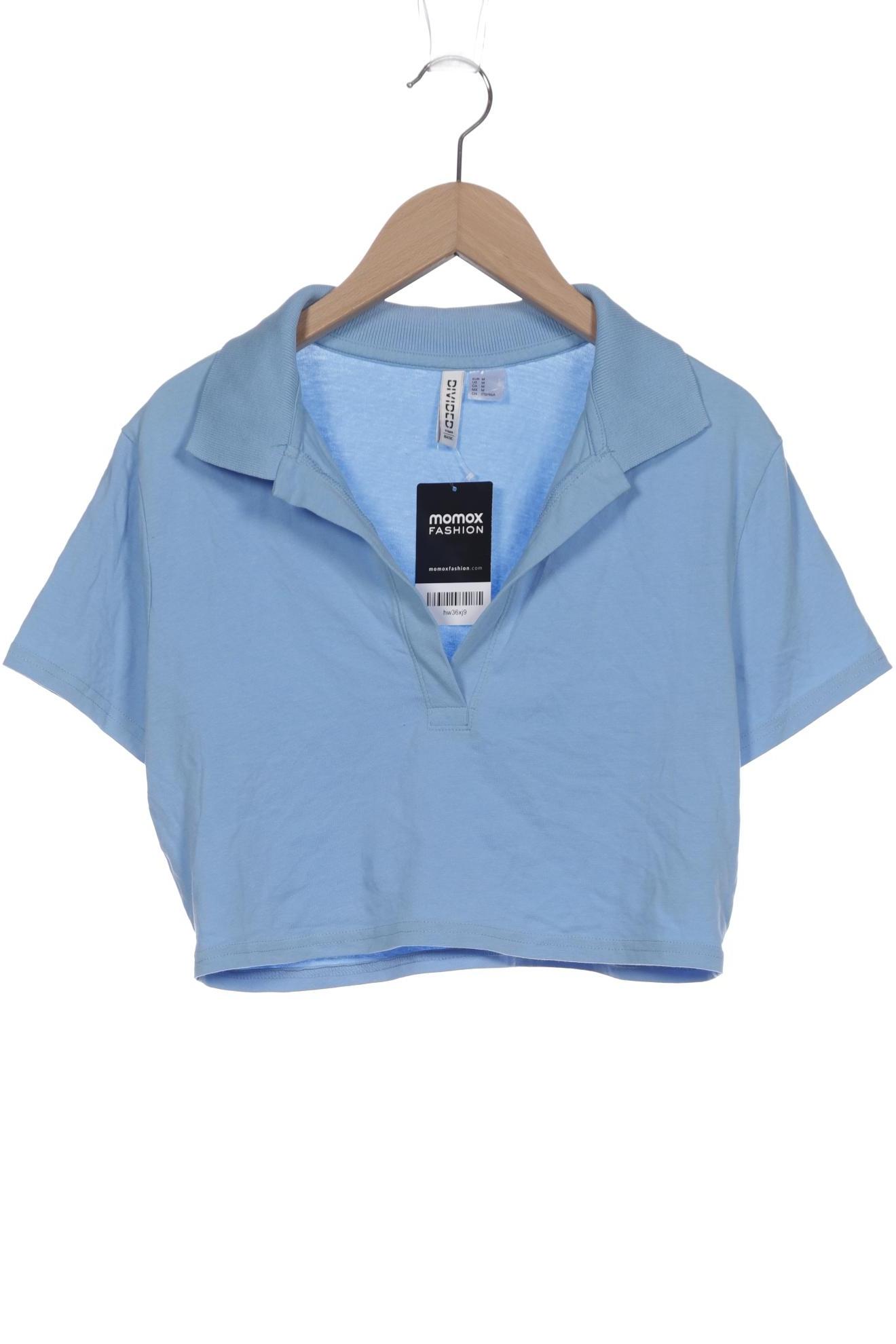 

H&M Damen T-Shirt, blau, Gr. 38