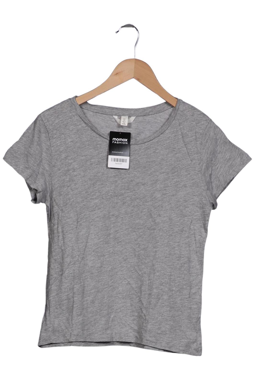 

H&M Damen T-Shirt, grau, Gr. 36