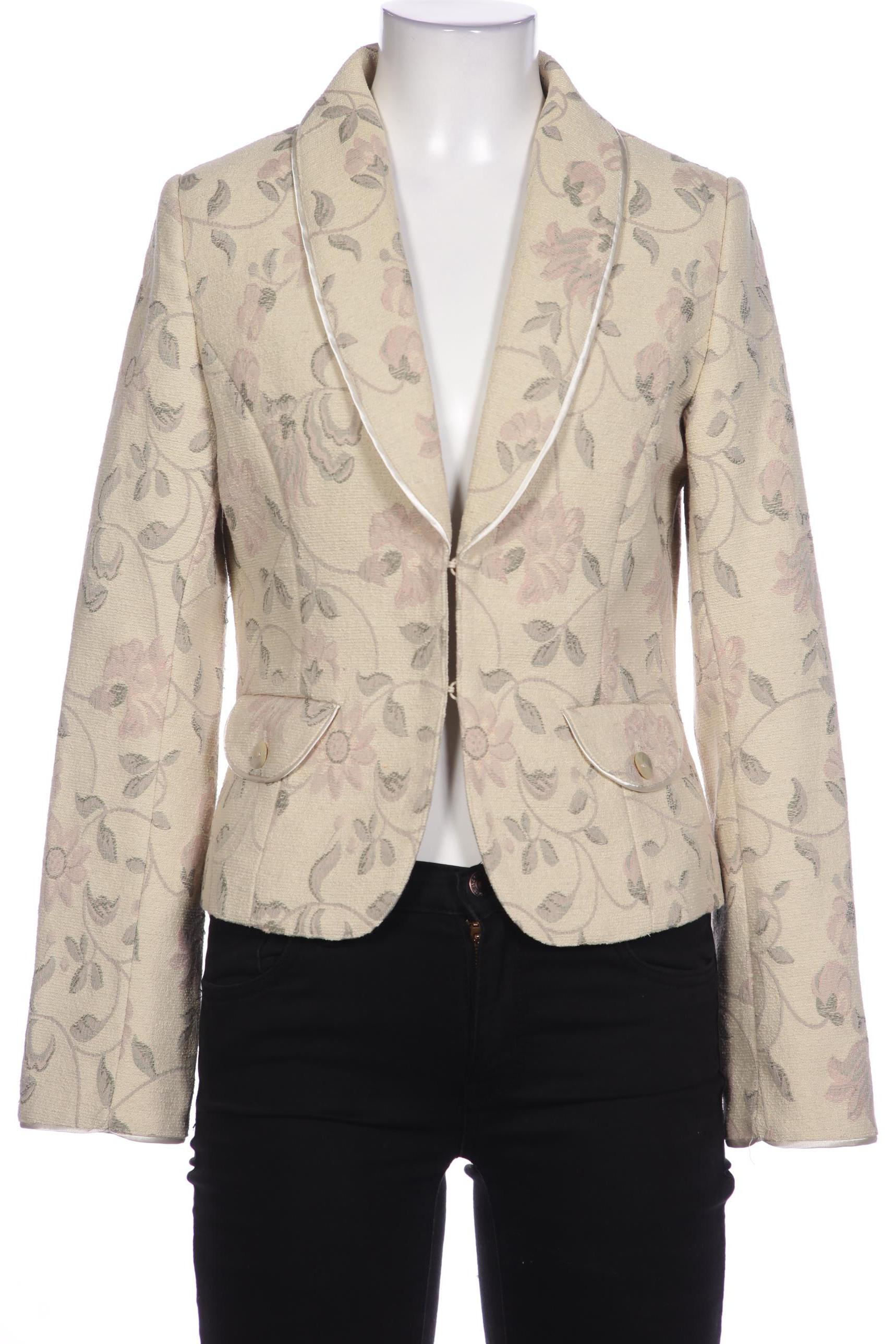 

H&M Damen Blazer, cremeweiß, Gr. 38