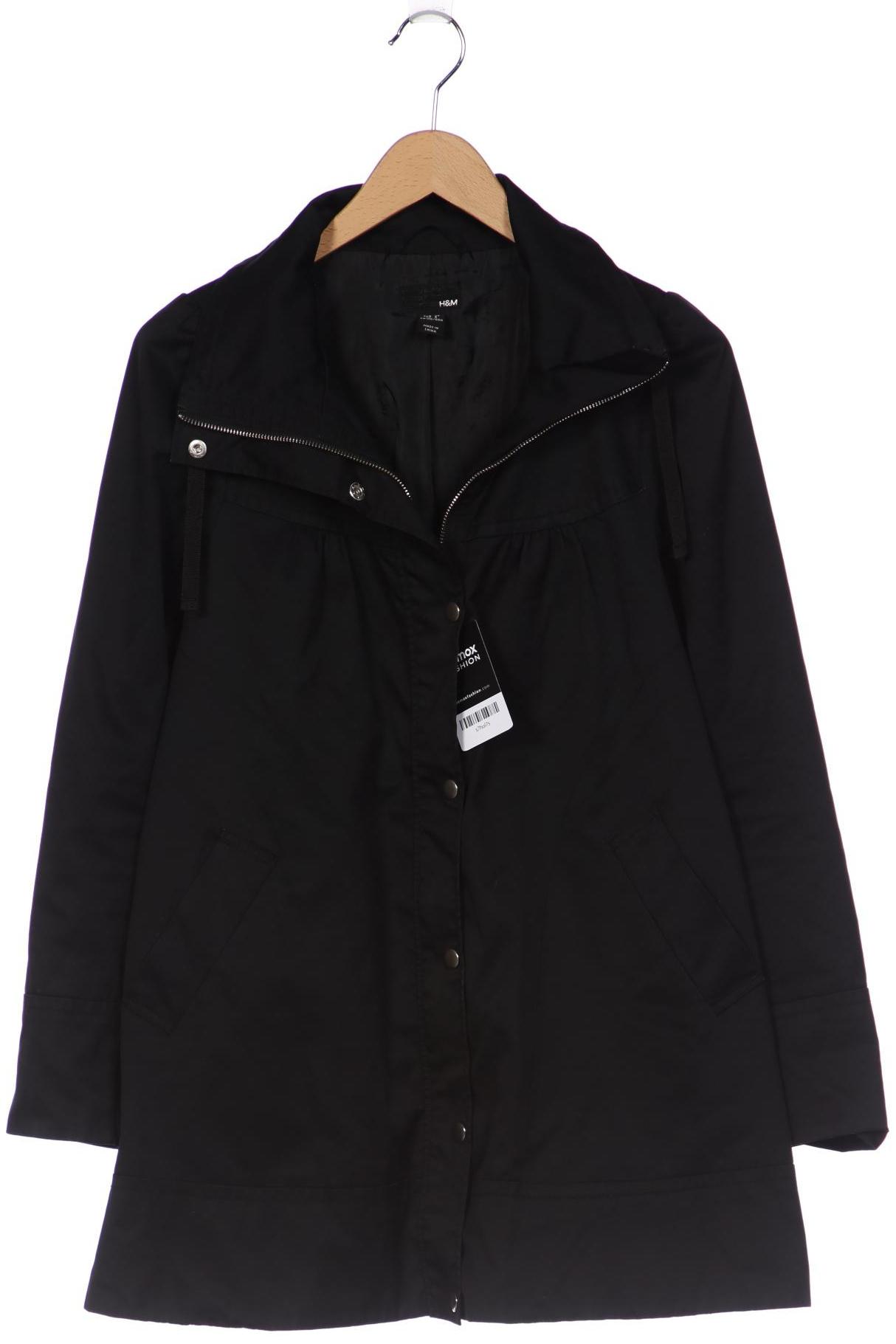 

H&M Damen Mantel, schwarz