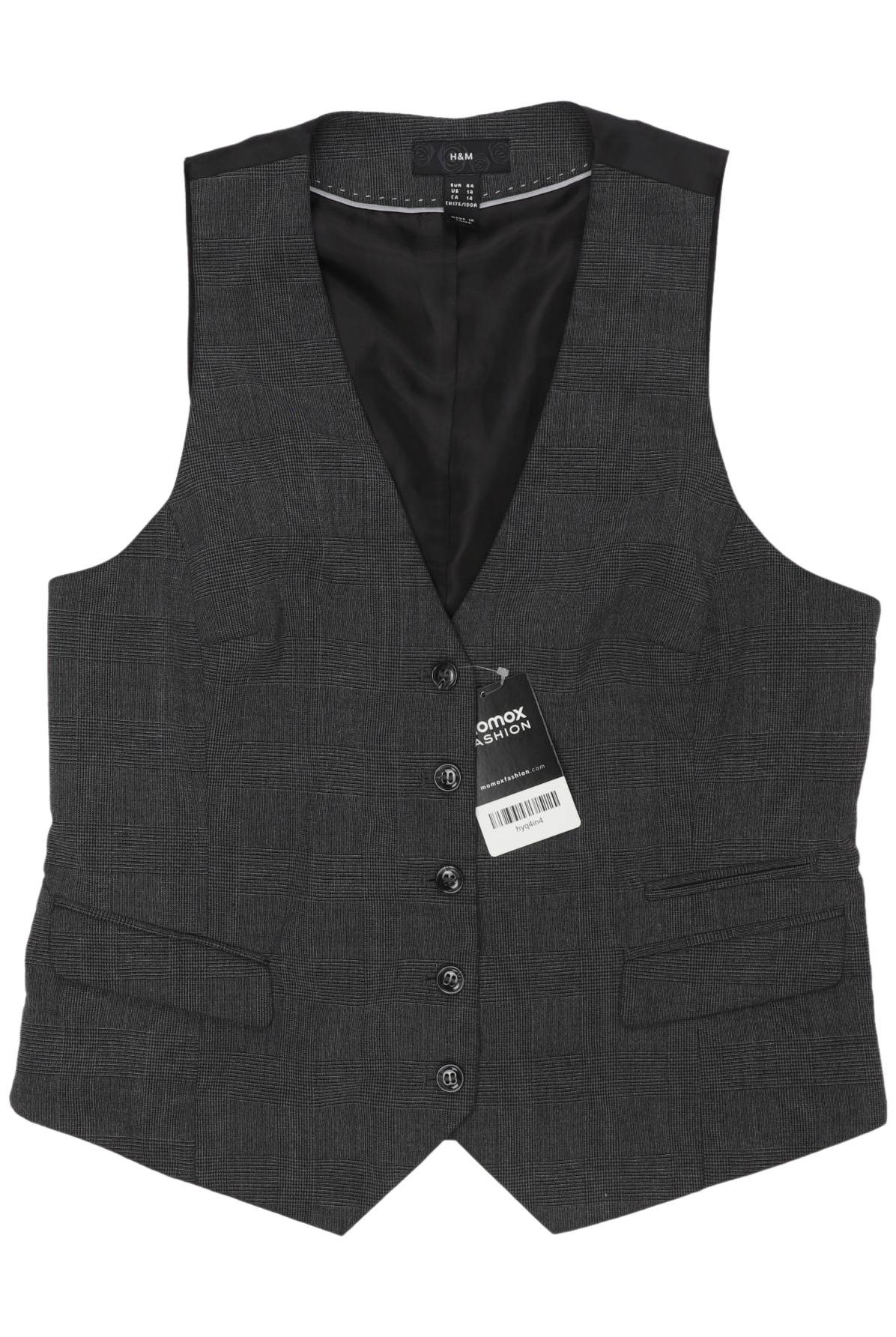 

H&M Damen Weste, grau, Gr. 44