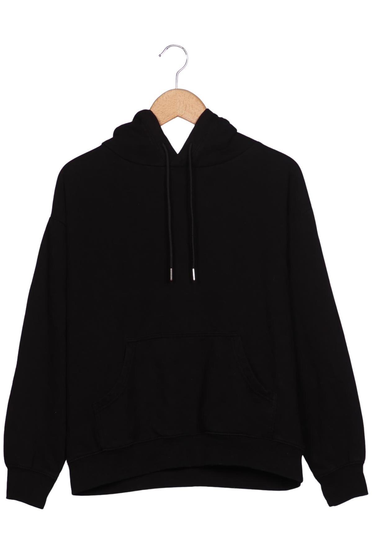 

H&M Damen Kapuzenpullover, schwarz, Gr. 36