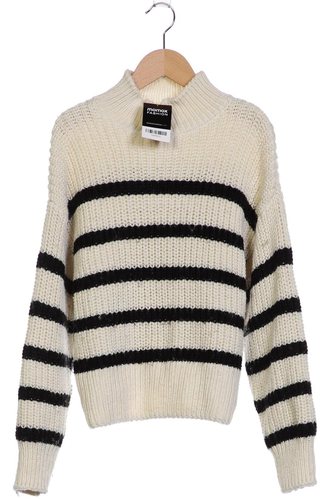 

H&M Damen Pullover, weiß, Gr. 34