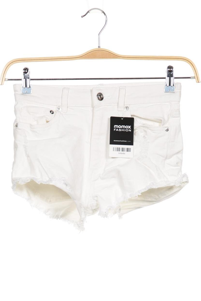 

H&M Damen Shorts, weiß, Gr. 36