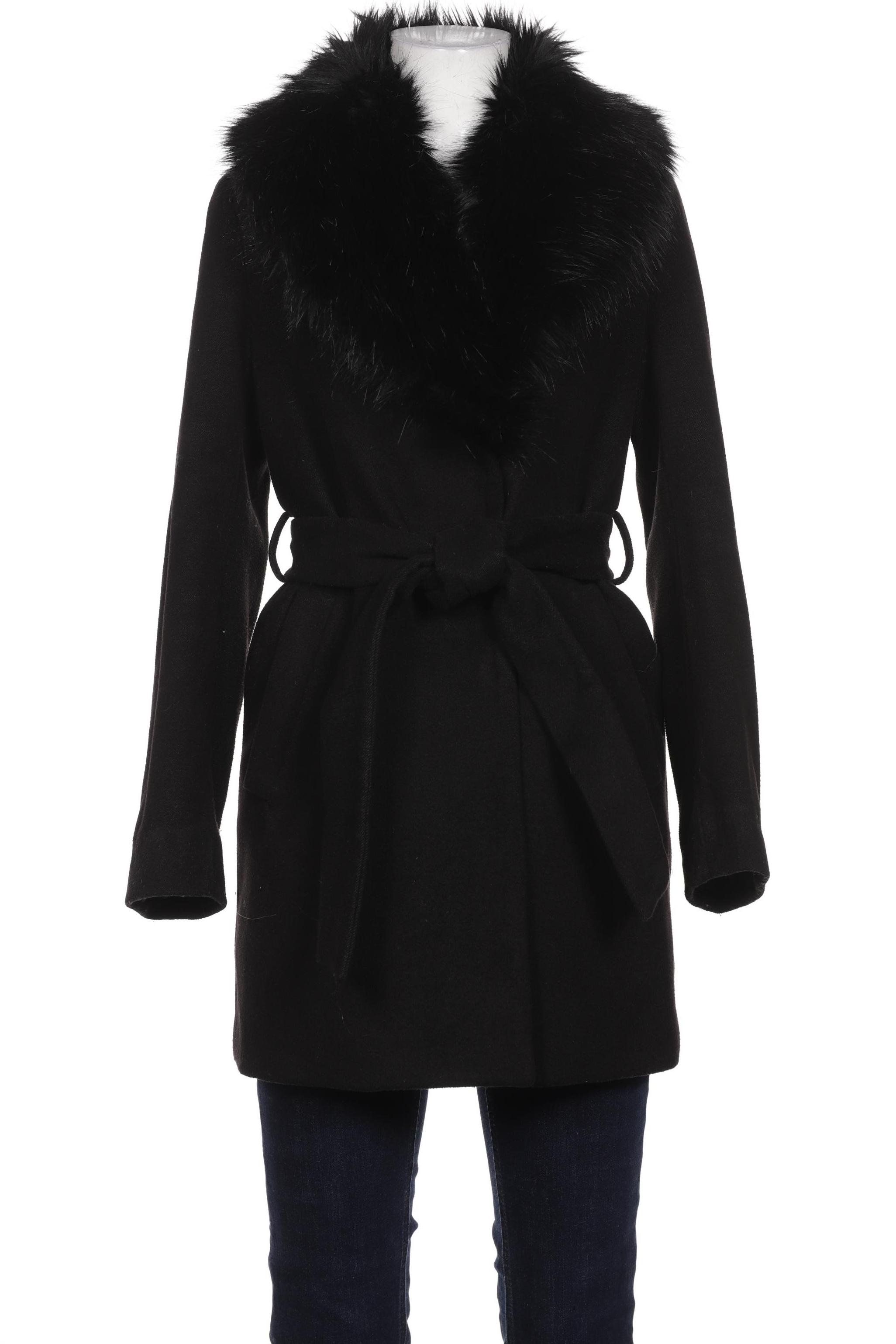 

H&M Damen Mantel, schwarz